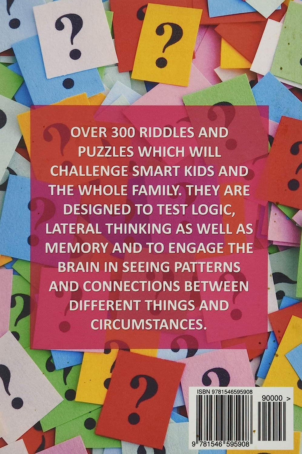 Difficult Riddles for Smart Kids: 300 Difficult Riddles and Brain Teasers Famili