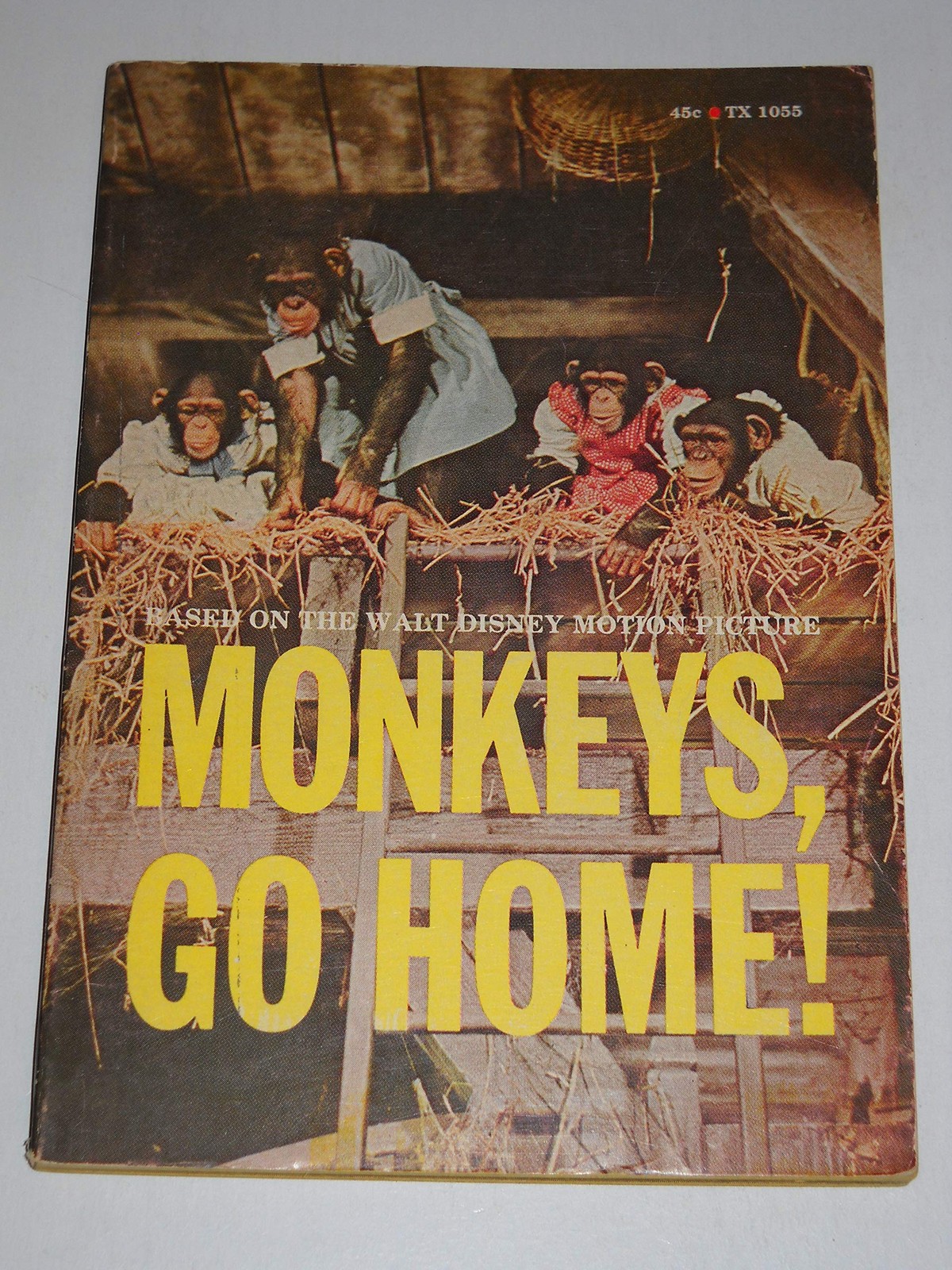 Monkeys, Go Home: Based on the Walt Disney Motion Picture – Cebulash, Mel|Ph…