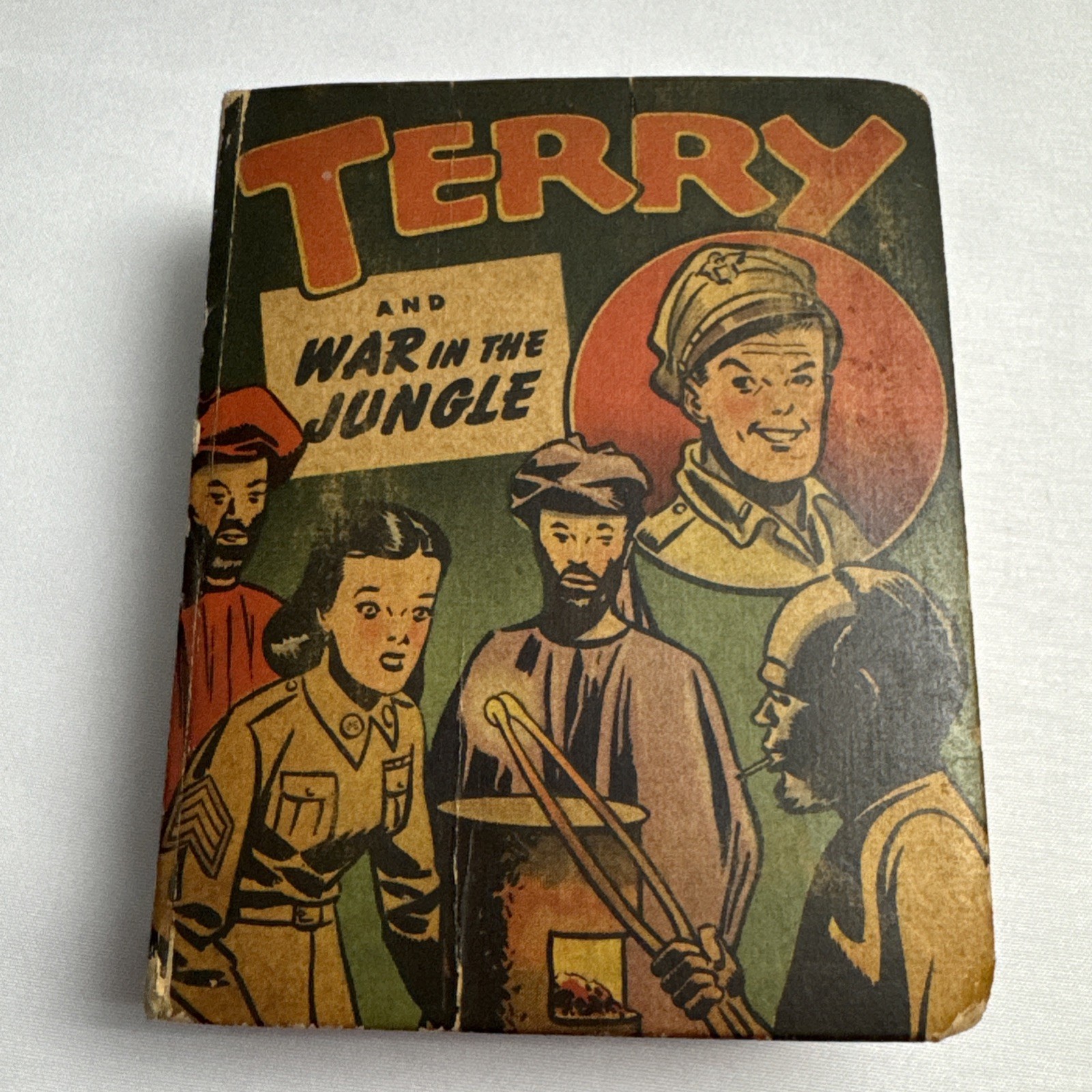 TERRY AND THE PIRATES: 5 vintage BIG LITTLE BOOKS Whitman Publishing