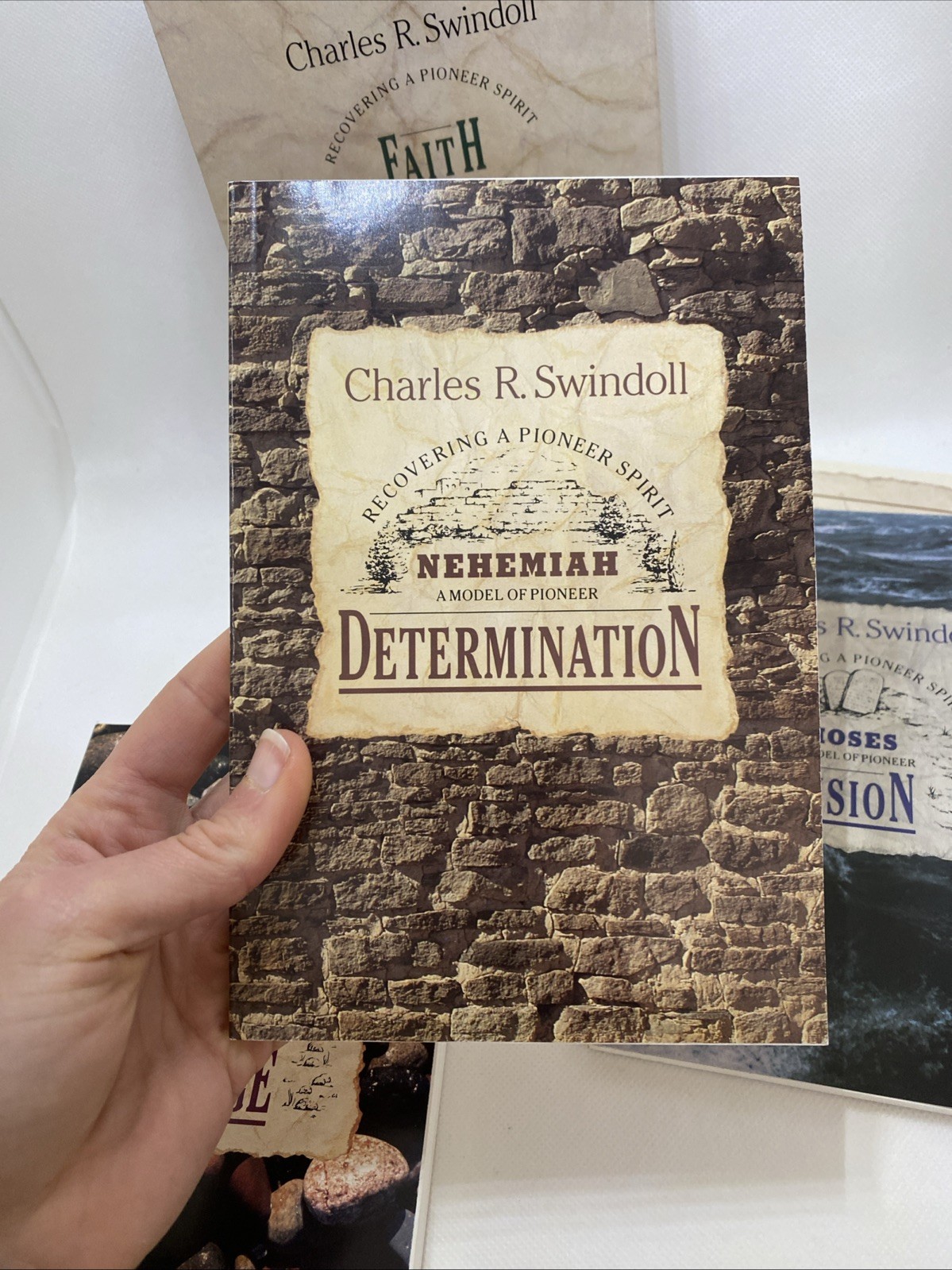 Charles R Swindoll Recovering A Pioneering Spirit Book Set