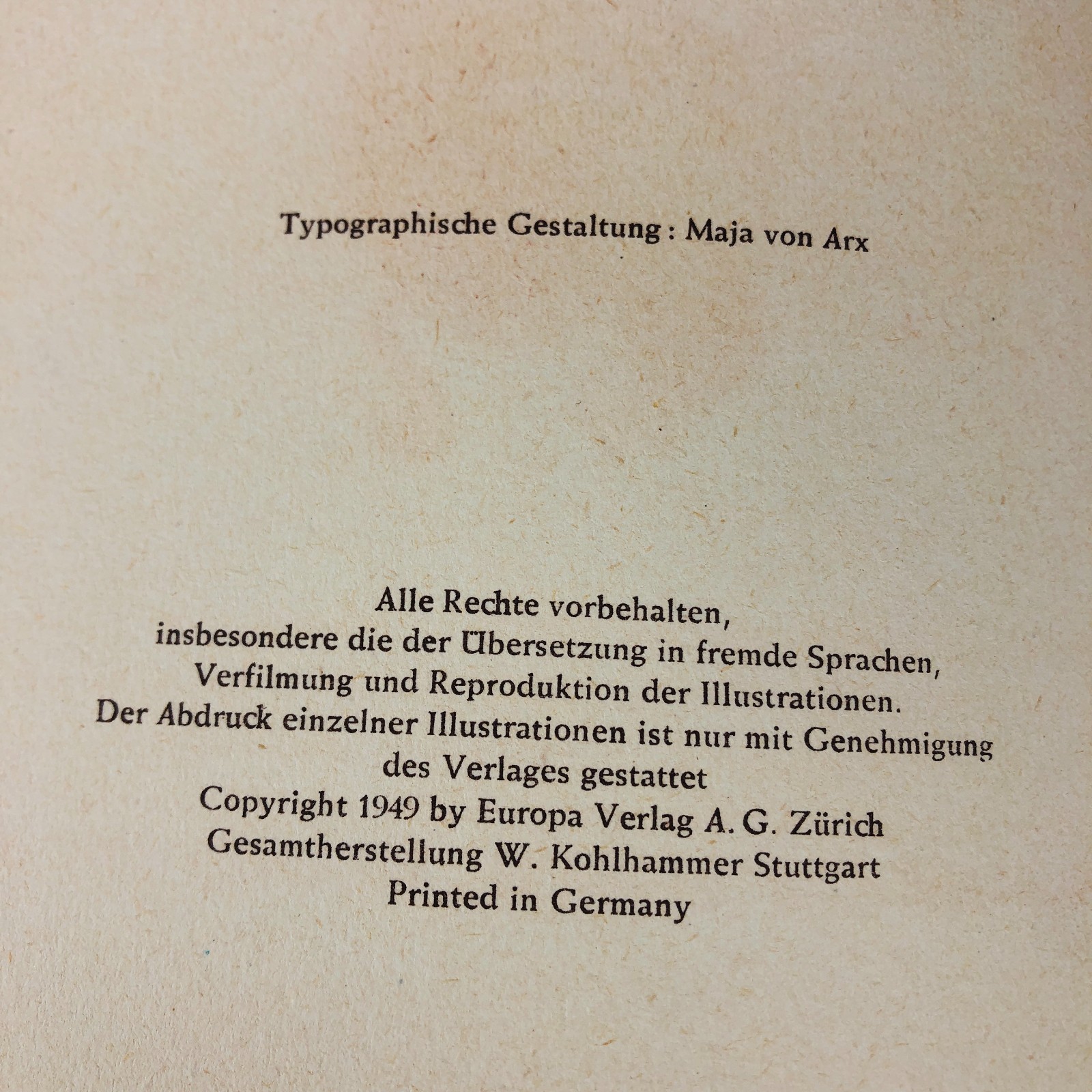 1949 German Childrens Book Die Konferenz Der Tiere Erich Kästner & Walter Trier