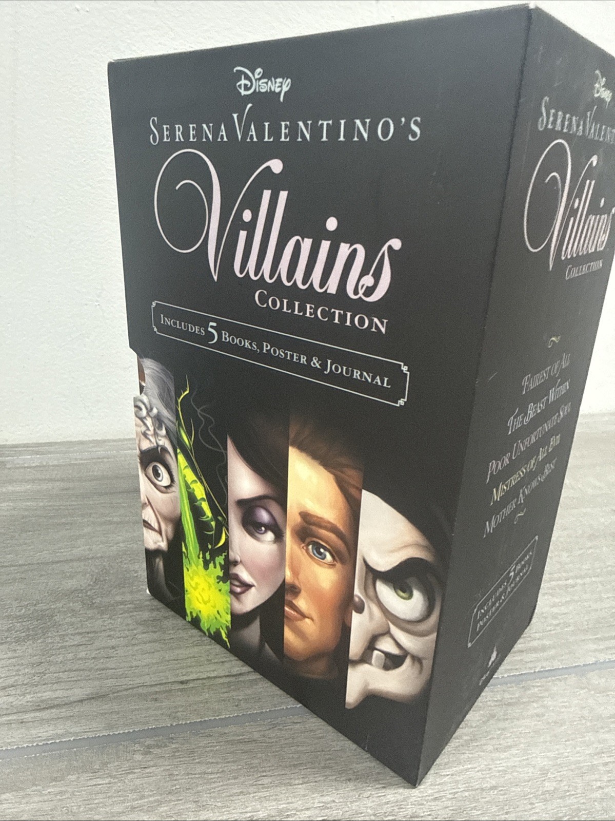 Serena Valentino’s Villains Collection 5 Book Softcover Set Books Disney Journal