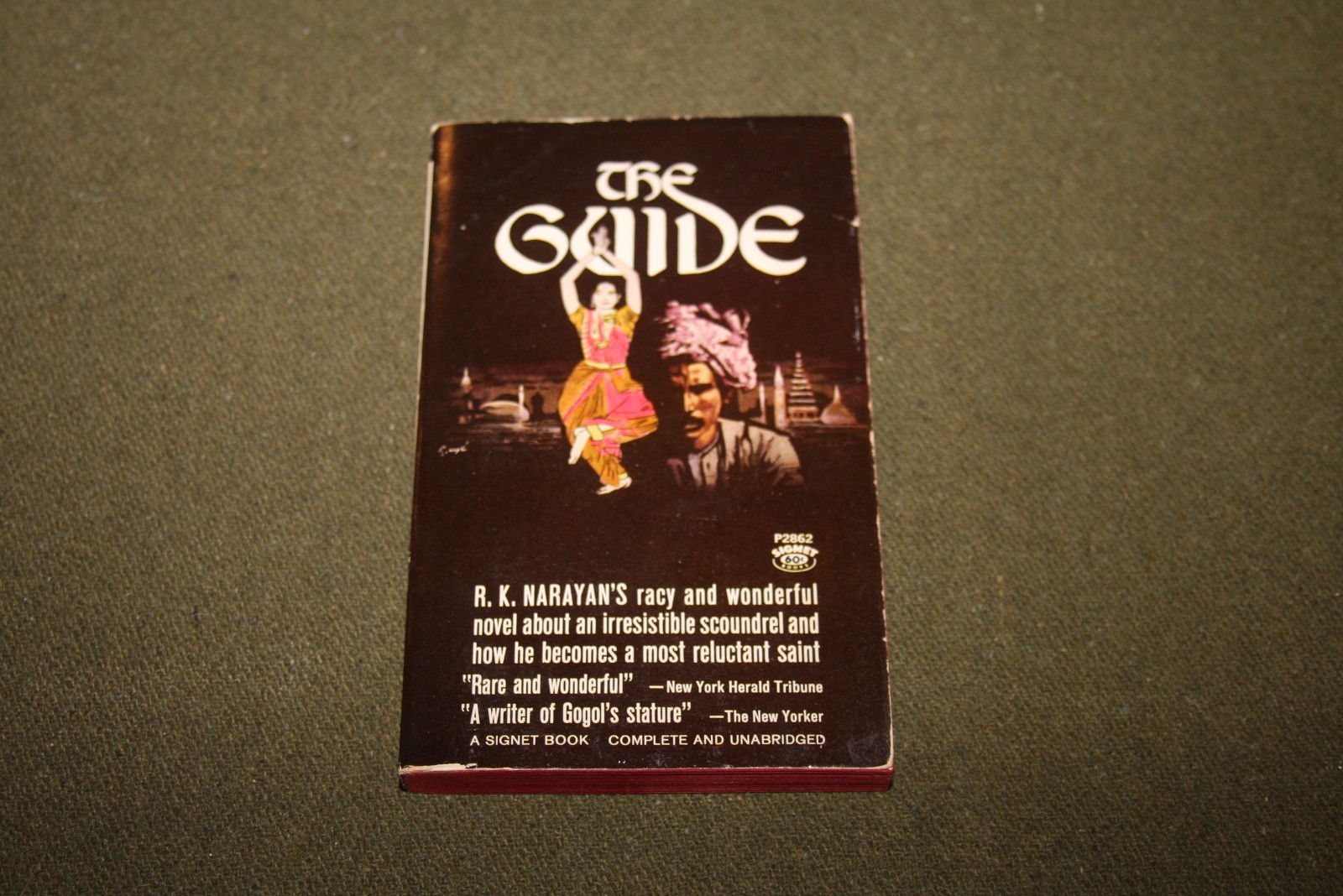 The Guide by R. K. Narayan 1966 PB 1st Printing Signet