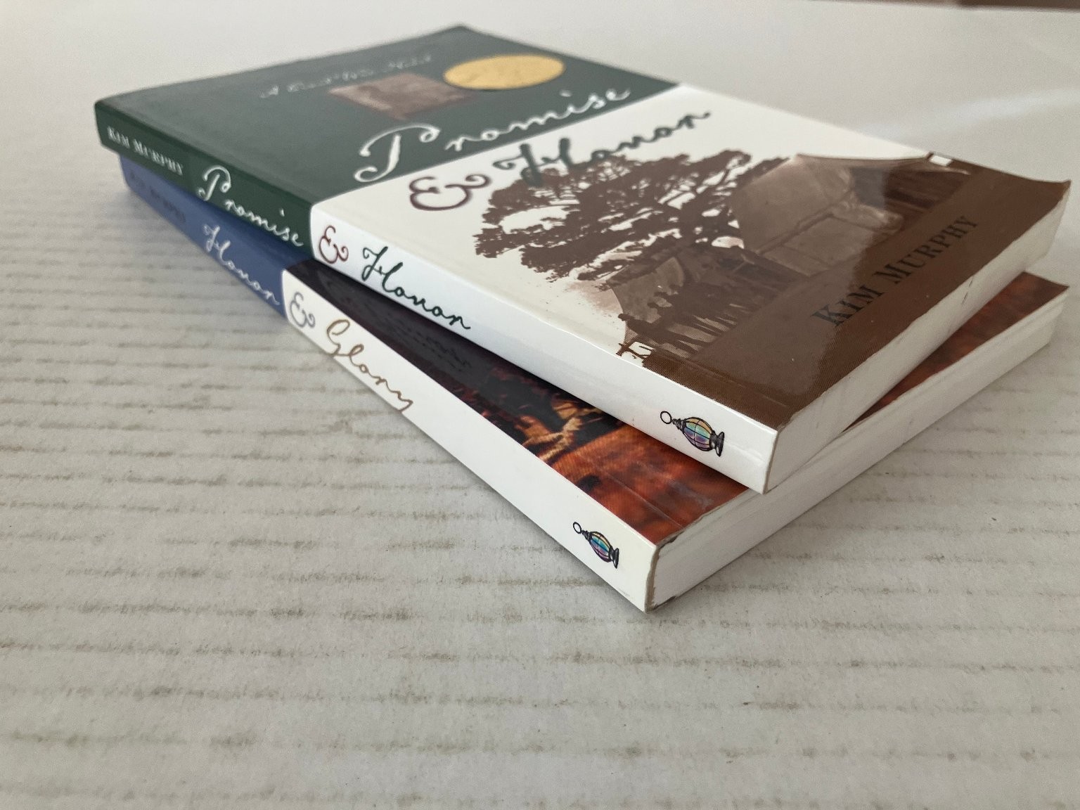 Promise & Honor & Glory Kim Murphy 2003 2004 Signed Set Civil War Novels PB