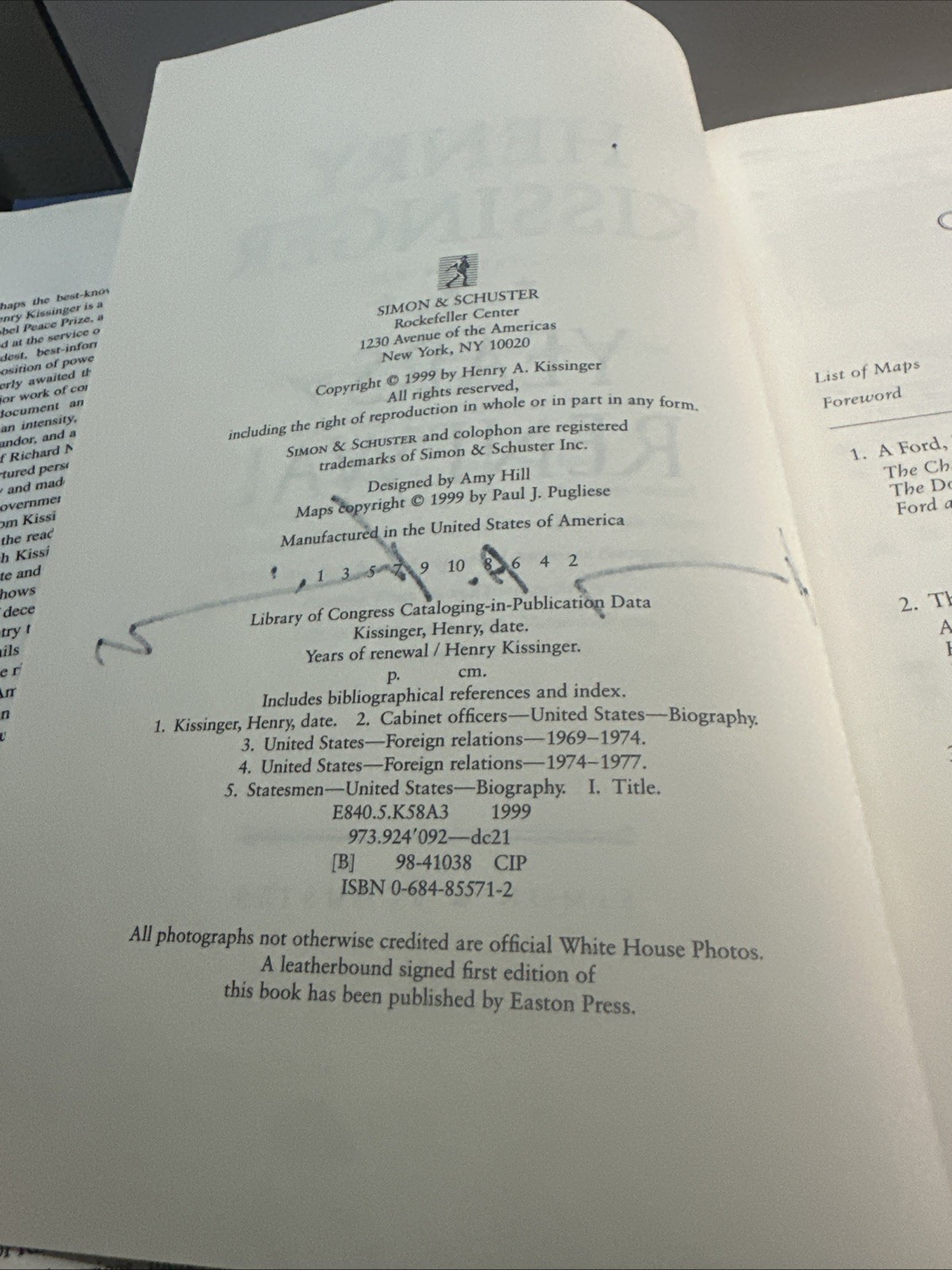 Years of Renewal : The Concluding Volume Memoirs 1st SIGNED
