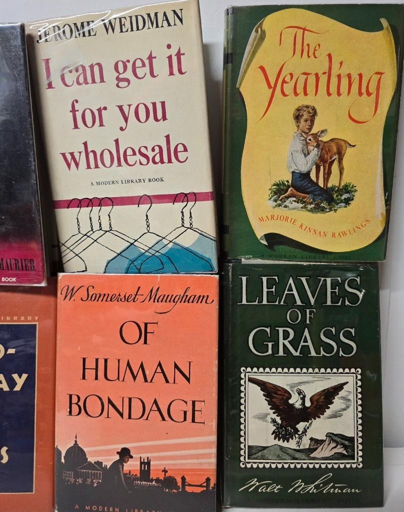25 MODERN LIBRARY BOOKS CLASSICS BEST SELLERS UNCLE TOM’S CABIN, DICKENS AUSTEN