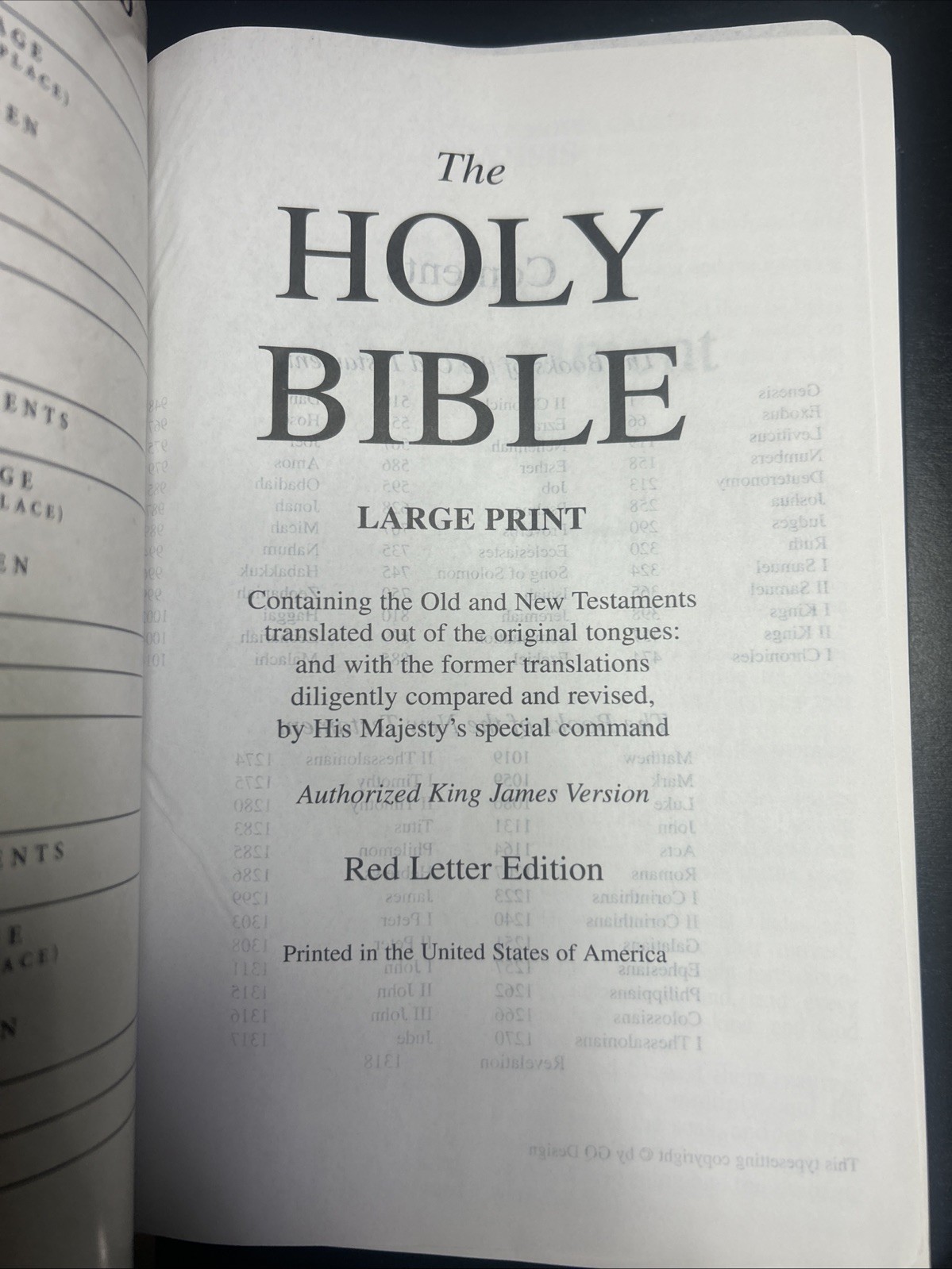 “We The People”Holy Bible Endorsed by President Donald Trump MAGA Red Letter
