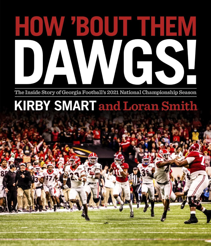 How ‚Bout Them Dawgs! Georgia Football Hardcover Book NEW 2021 Championship