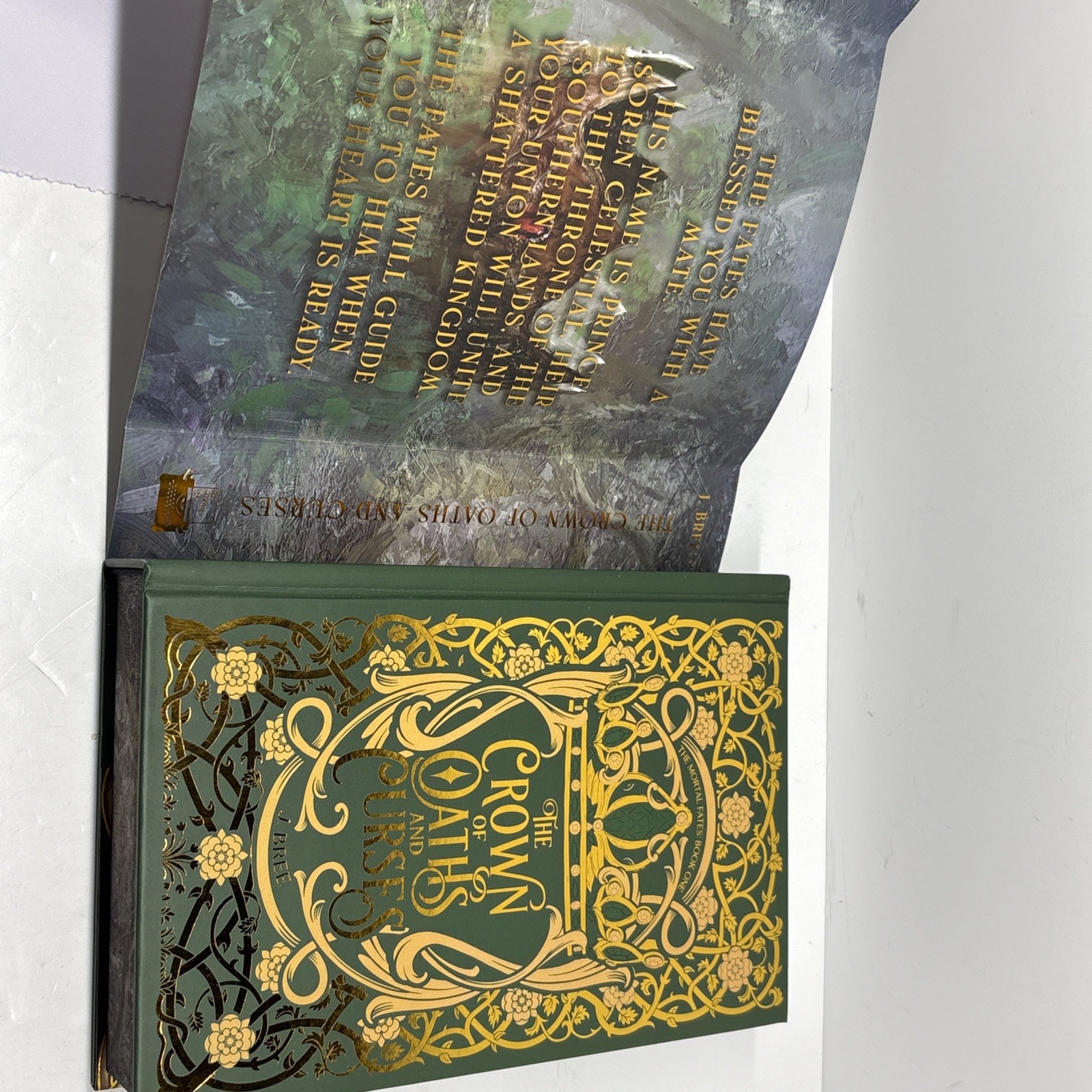 The Crown of Oaths And Curses by J Bree – Bookish – SIGNED Hardcover