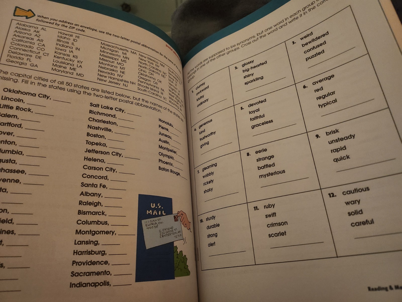 Scholastic Fourth Grade Jumbo Workbook (Ages 8-9)