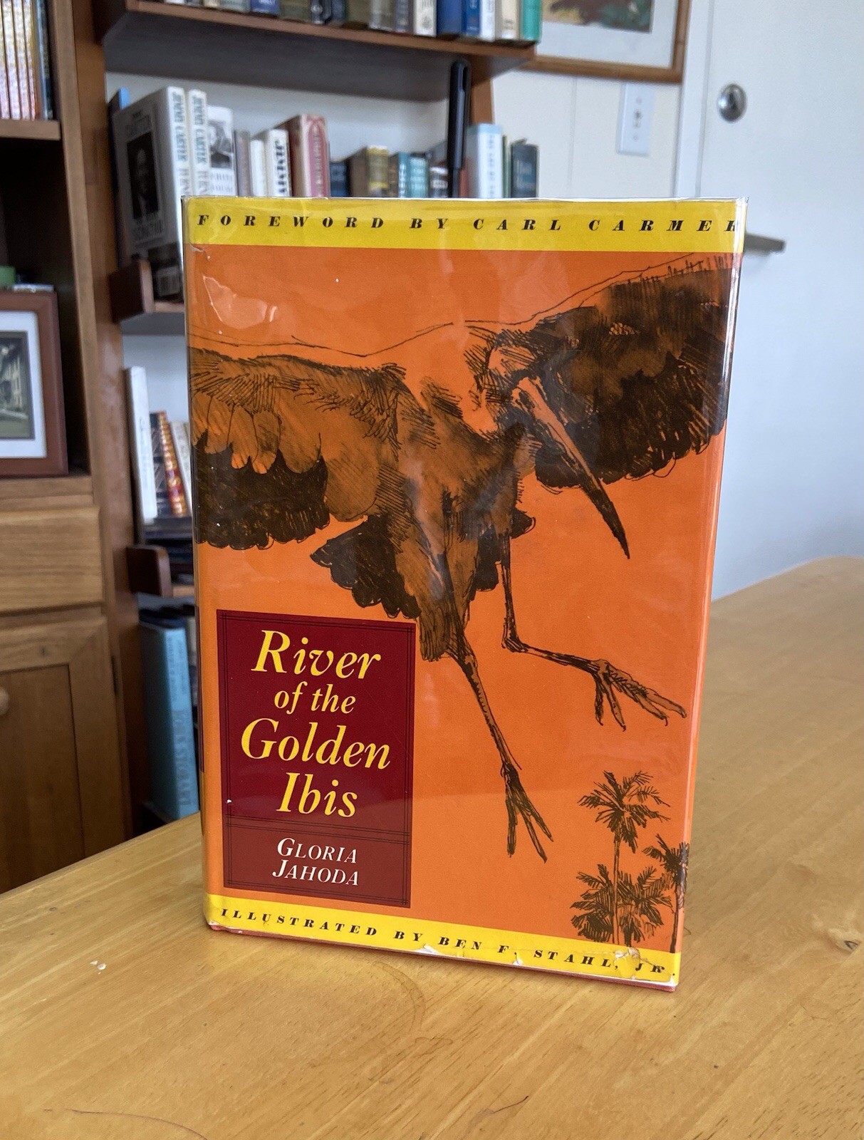 RIVER of the GOLDEN IBIS by Jahoda (1973 First, HC/DJ) Hillsborough River, FL