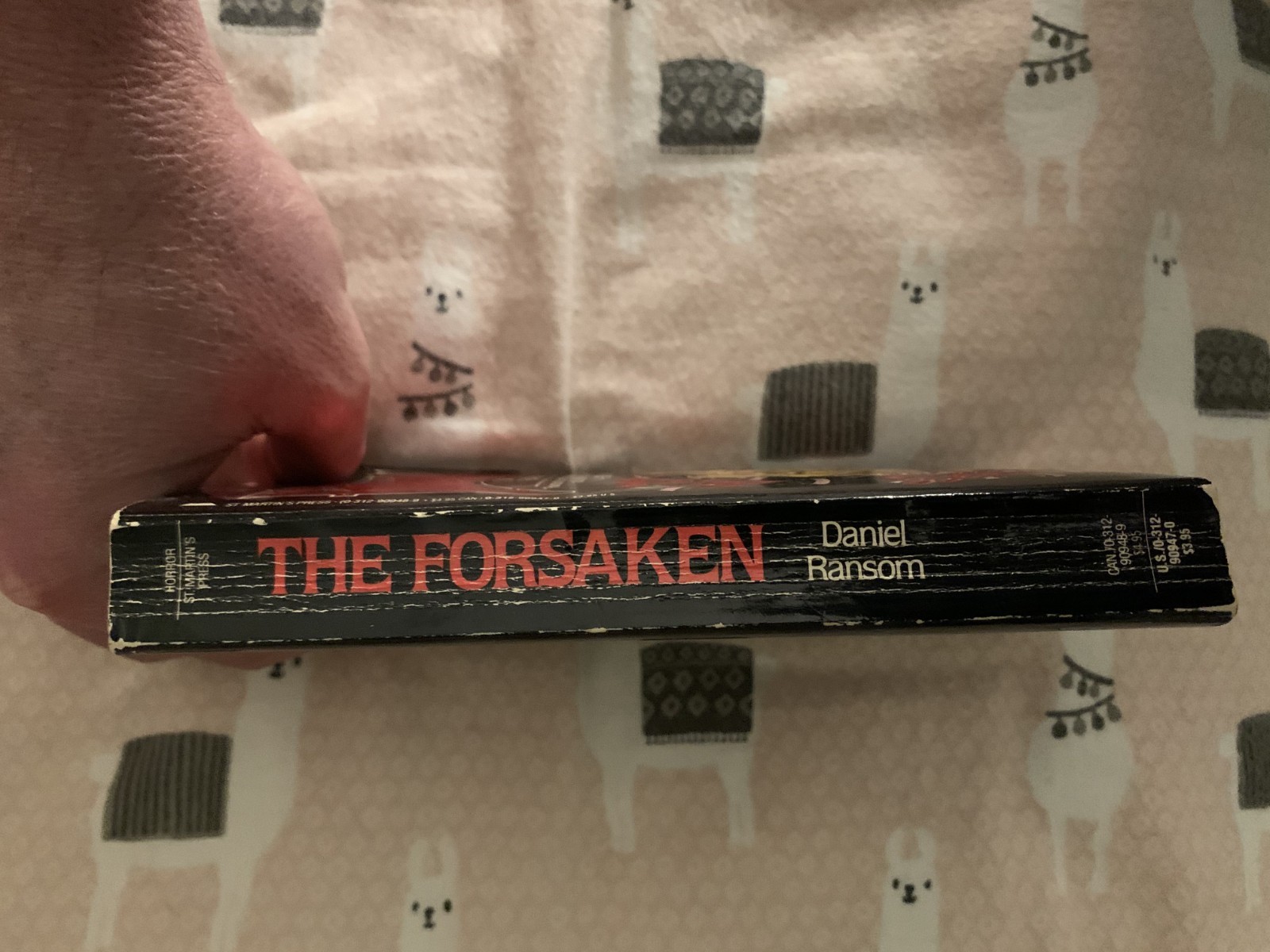 The Forsaken Daniel Ransom St Martin’s Press 1988 1st Ed PB Paperbacks From Hell