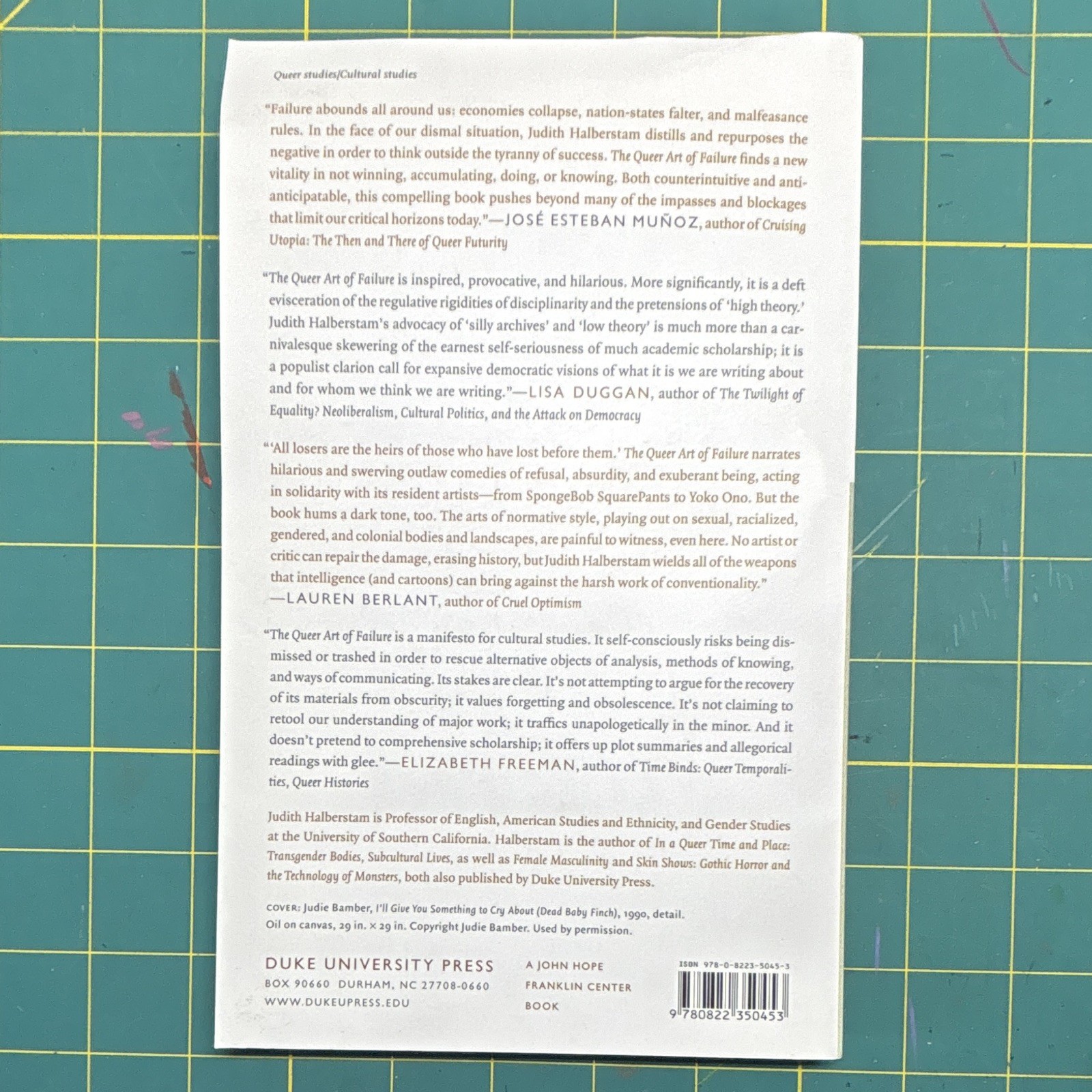 The Queer Art of Failure Judith Halberstam Paperback Duke University Press