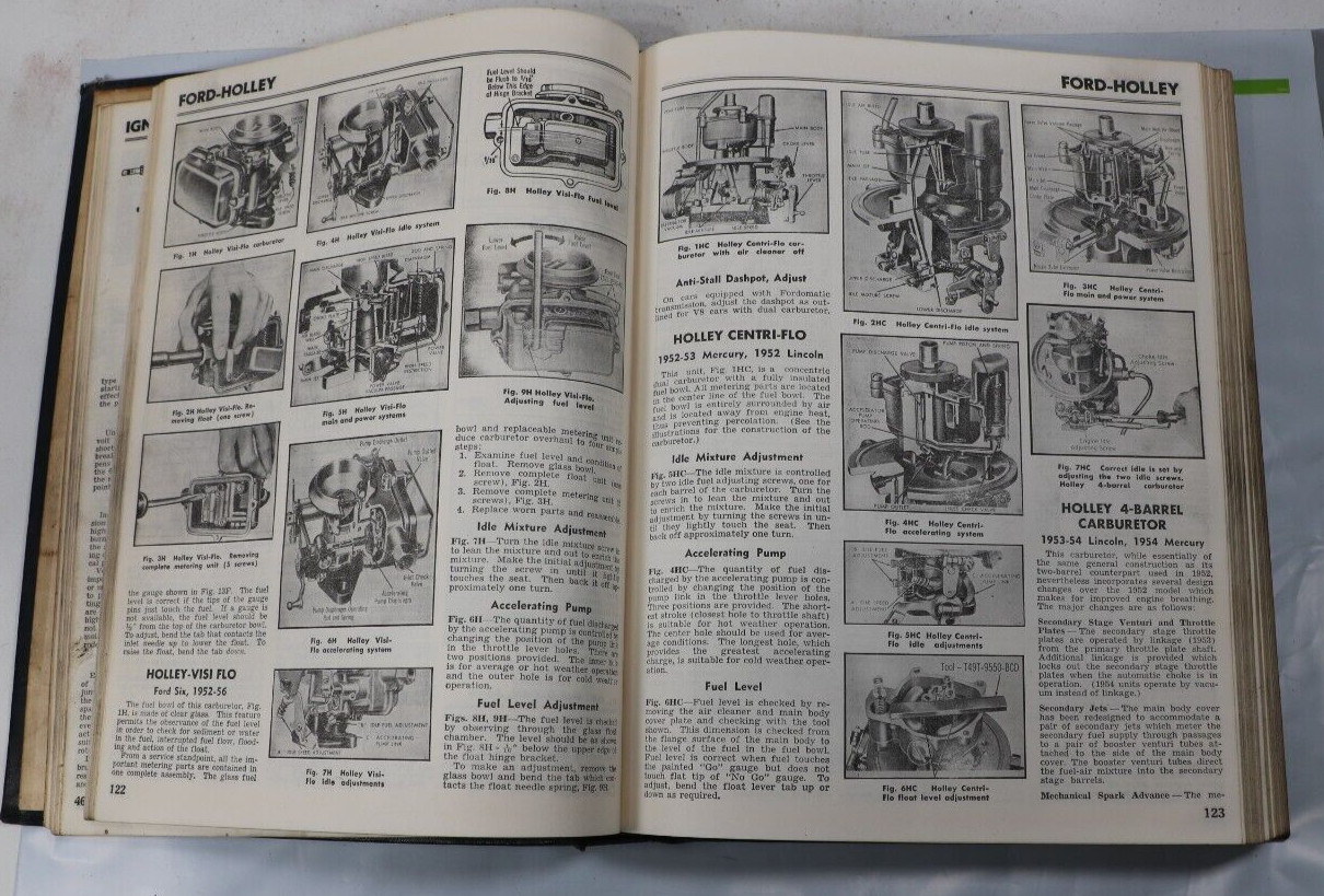 1956 Motor’s Auto Repair Manual 19th Edition Car Auto Vehicle Mechanic 1946-1956