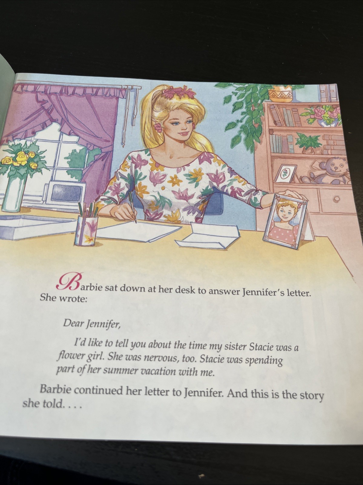 Dear Barbie The Wonderful Wedding By Jean Waricha 1996 Golden Books