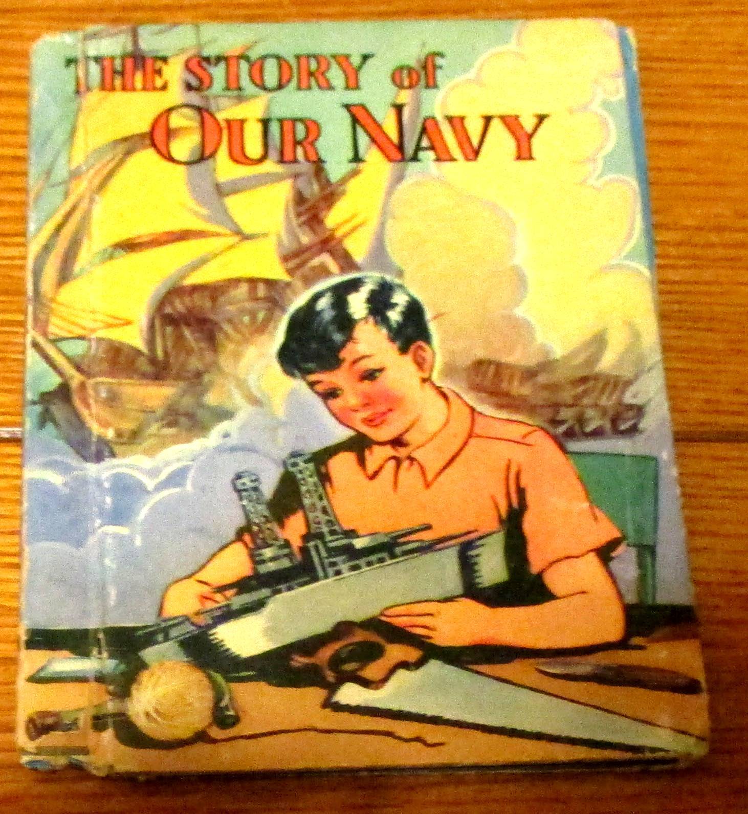 1942 The Story of Our Army & 1942 The Story of Our Navy H/C 56 Pages