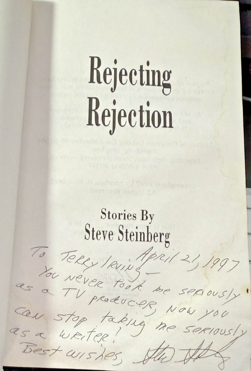 Rejecting Rejection by Steve Steinberg