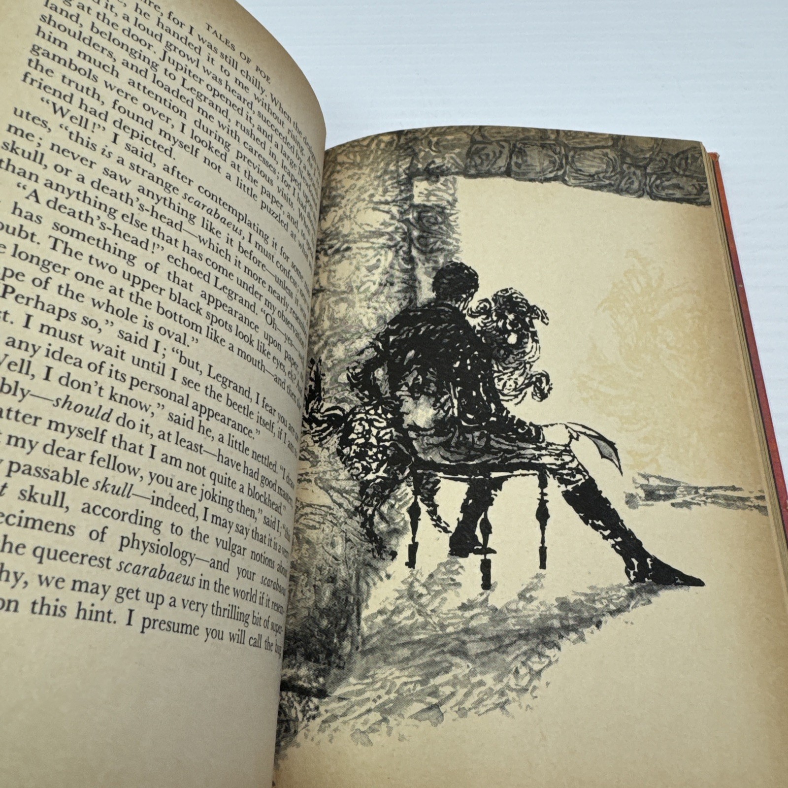 Tales of Edgar Allan Poe 1965 Illustrated Ati Forberg Whitman Publishing Vintage