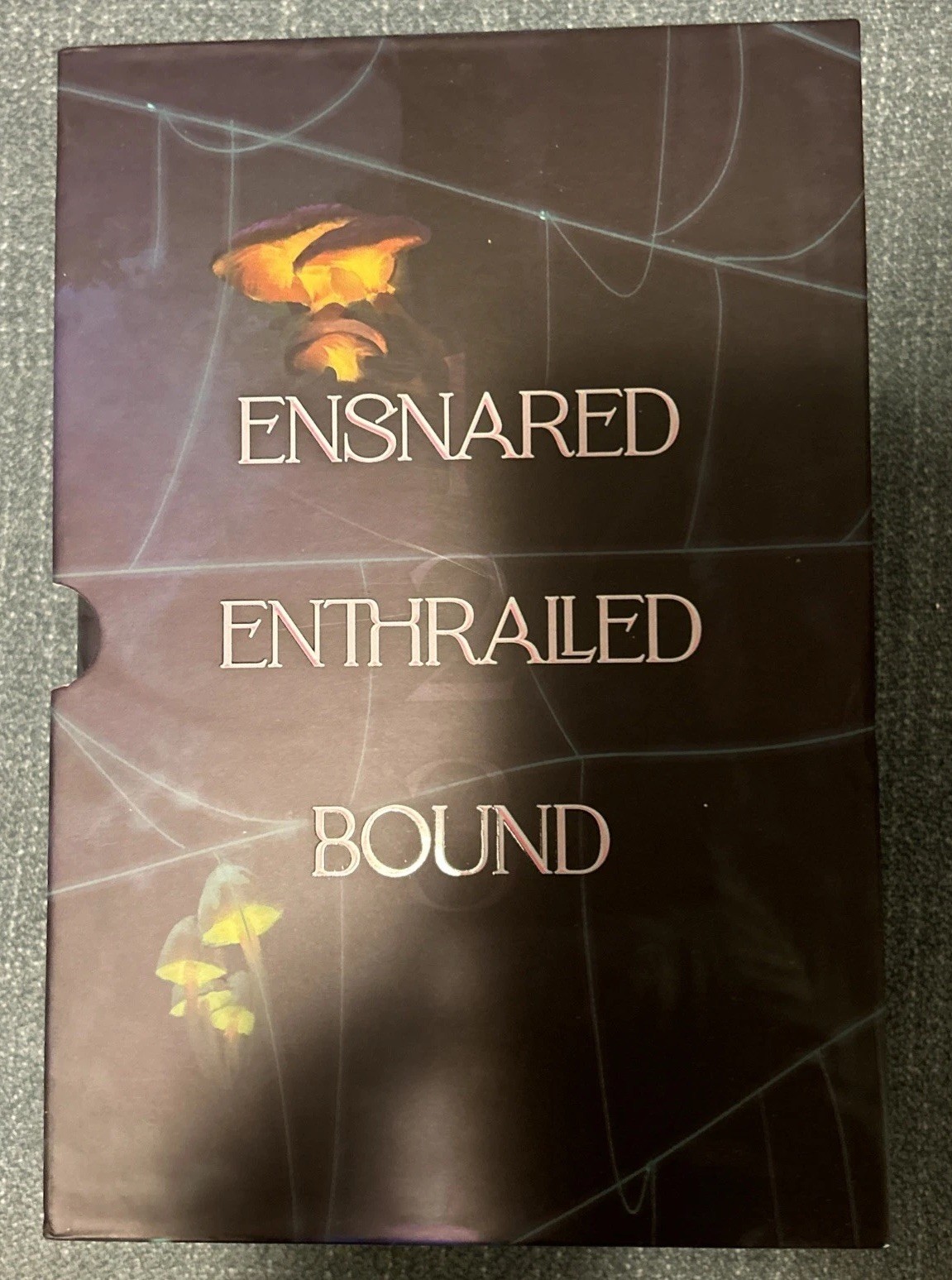 FaeCrate Spider’s Mate Trilogy Signed Gilded Edges Embossed Slip Case