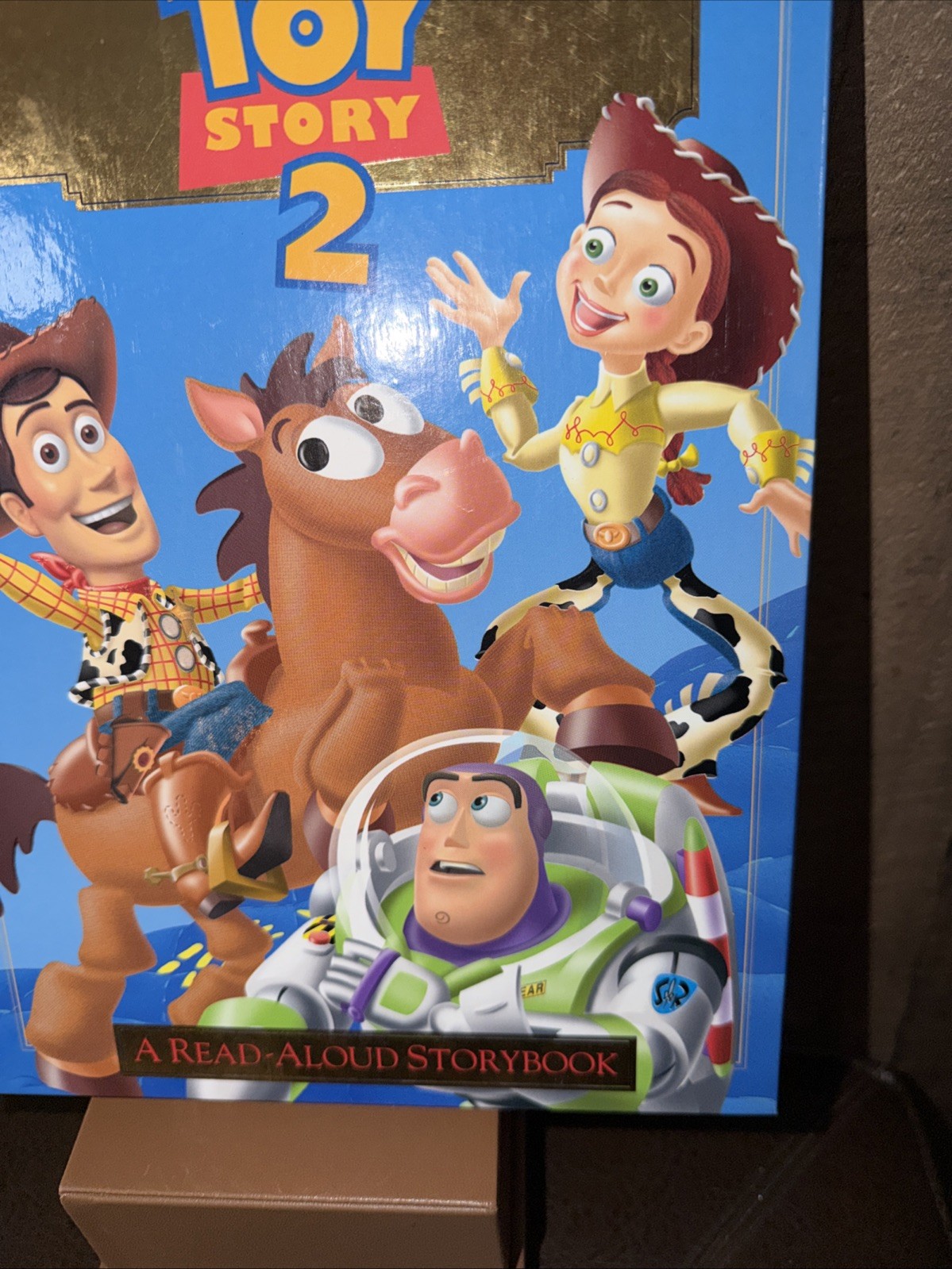 New Vintage 2002 Toy Story 2 Read-Aloud Storybook Hardcover Disney Pixar Retro