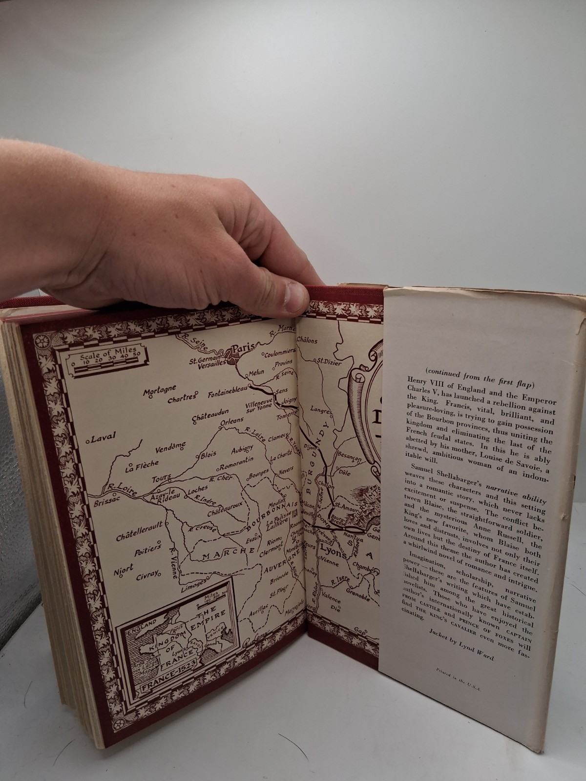 The King’s Cavalier Samuel Shellabarger 1950 Little Brown Renaissance France