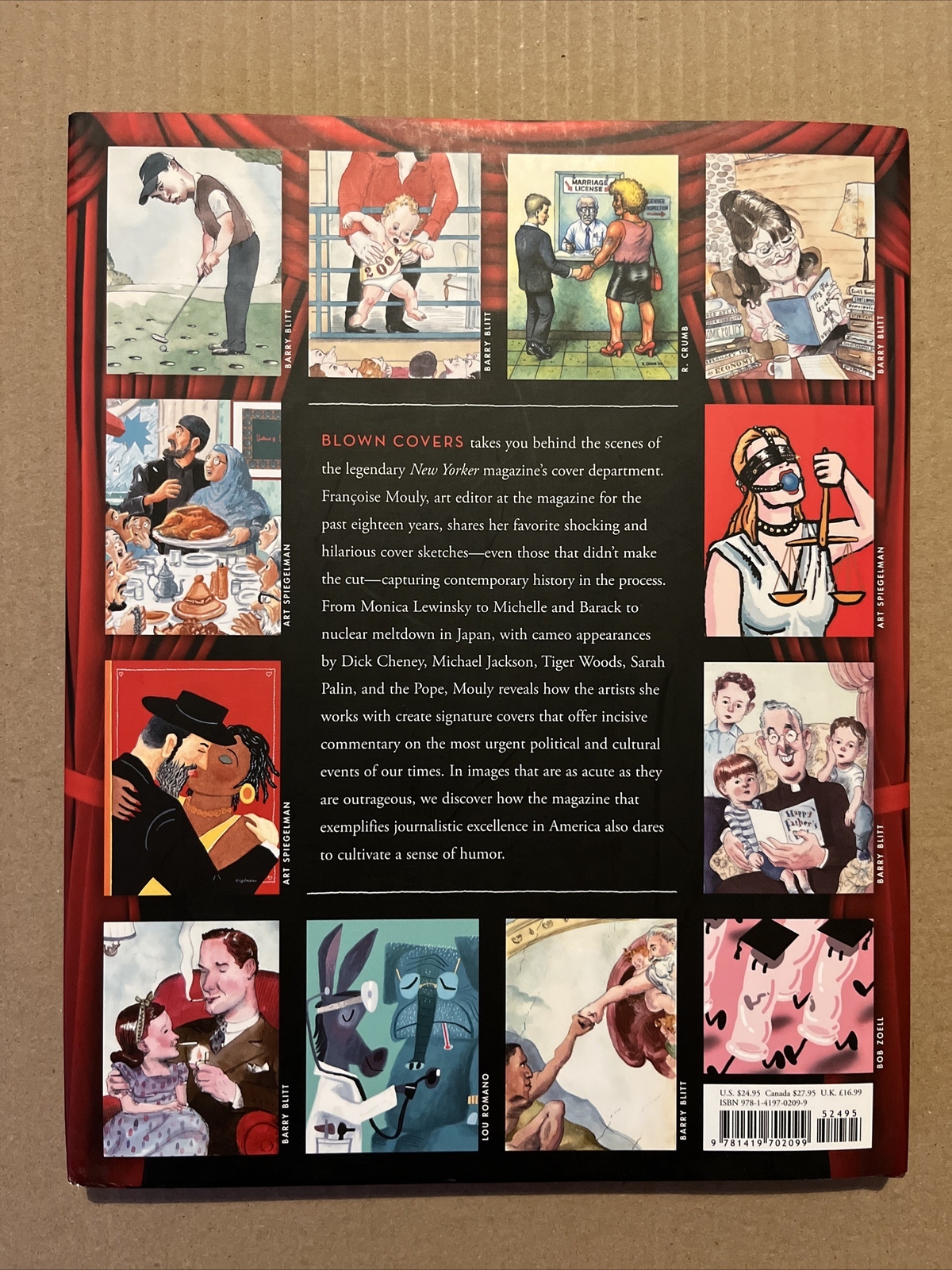 Blown Covers New Yorker Magazine Hardcover NEW 2012 Spiegelman