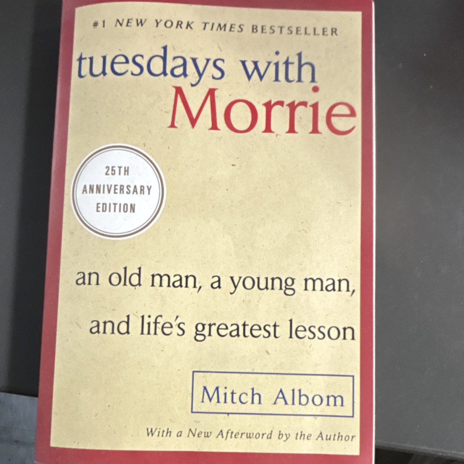 Mitch Albom Tuesdays with Morrie Paperback (Lot of 12)