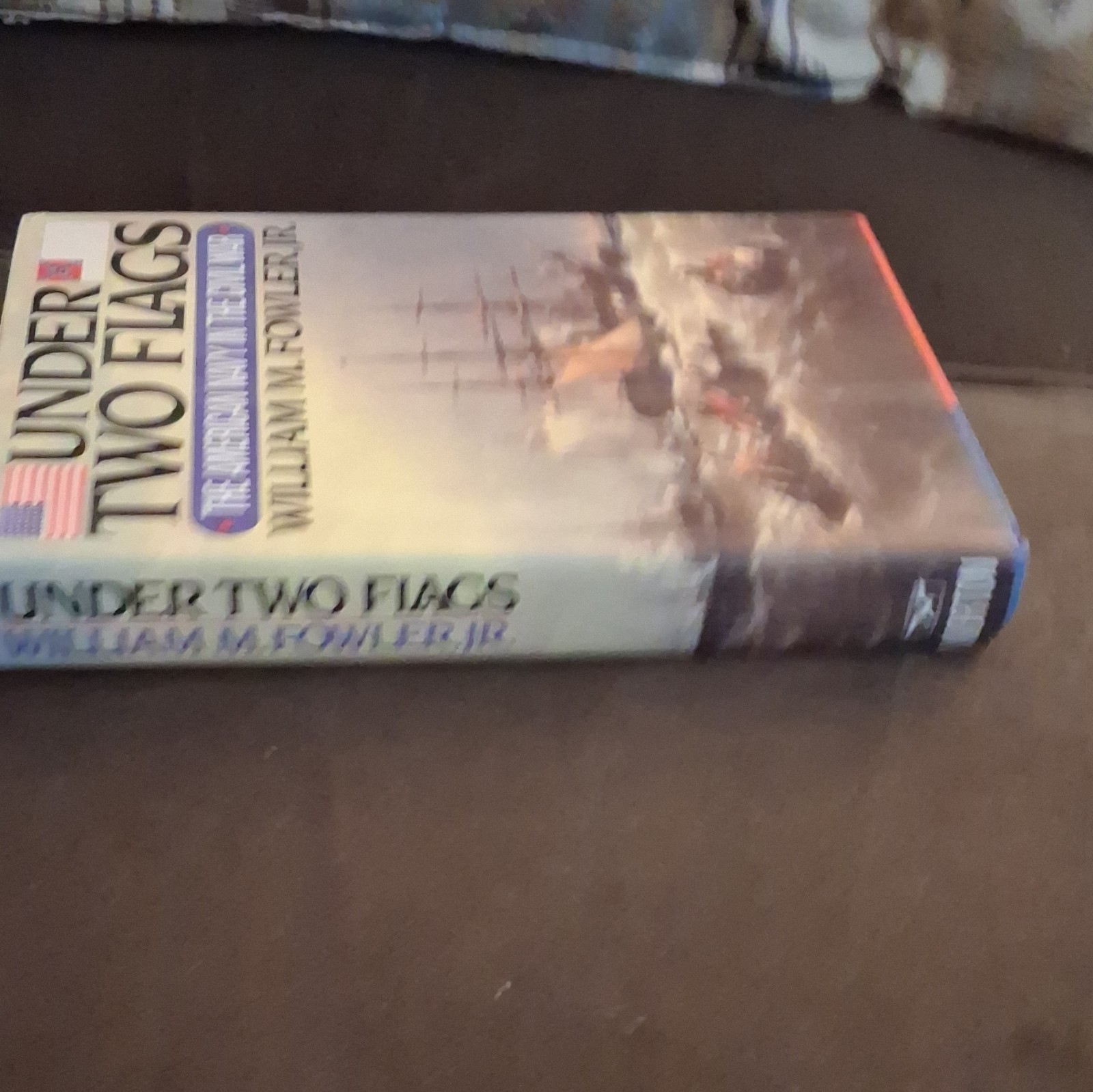 Under Two Flags Hardcover by William M. Fowler Jr. W.W. Norton Civil War Navy