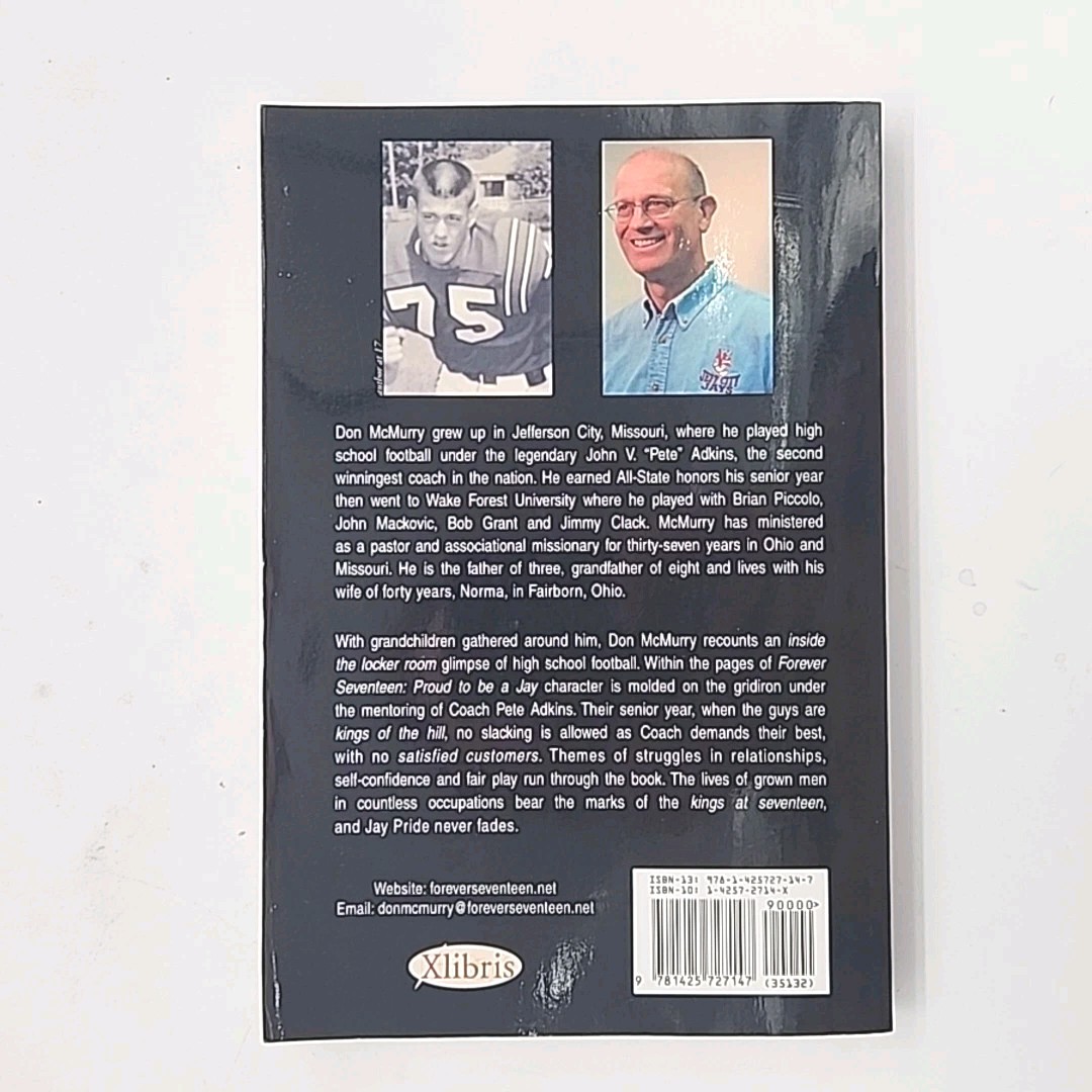 Forever Seventeen Proud to Be a Jay by Don McMurry 2006 Paperback Book