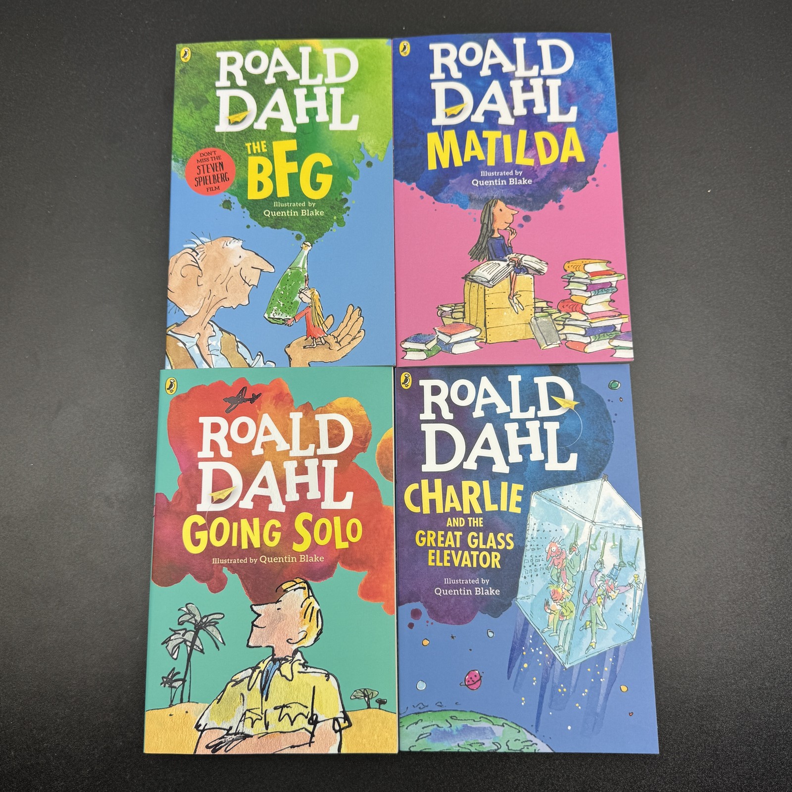 Roald Dahl Collection 8 Book Set Paperback The BFG Matilda The Witches & More
