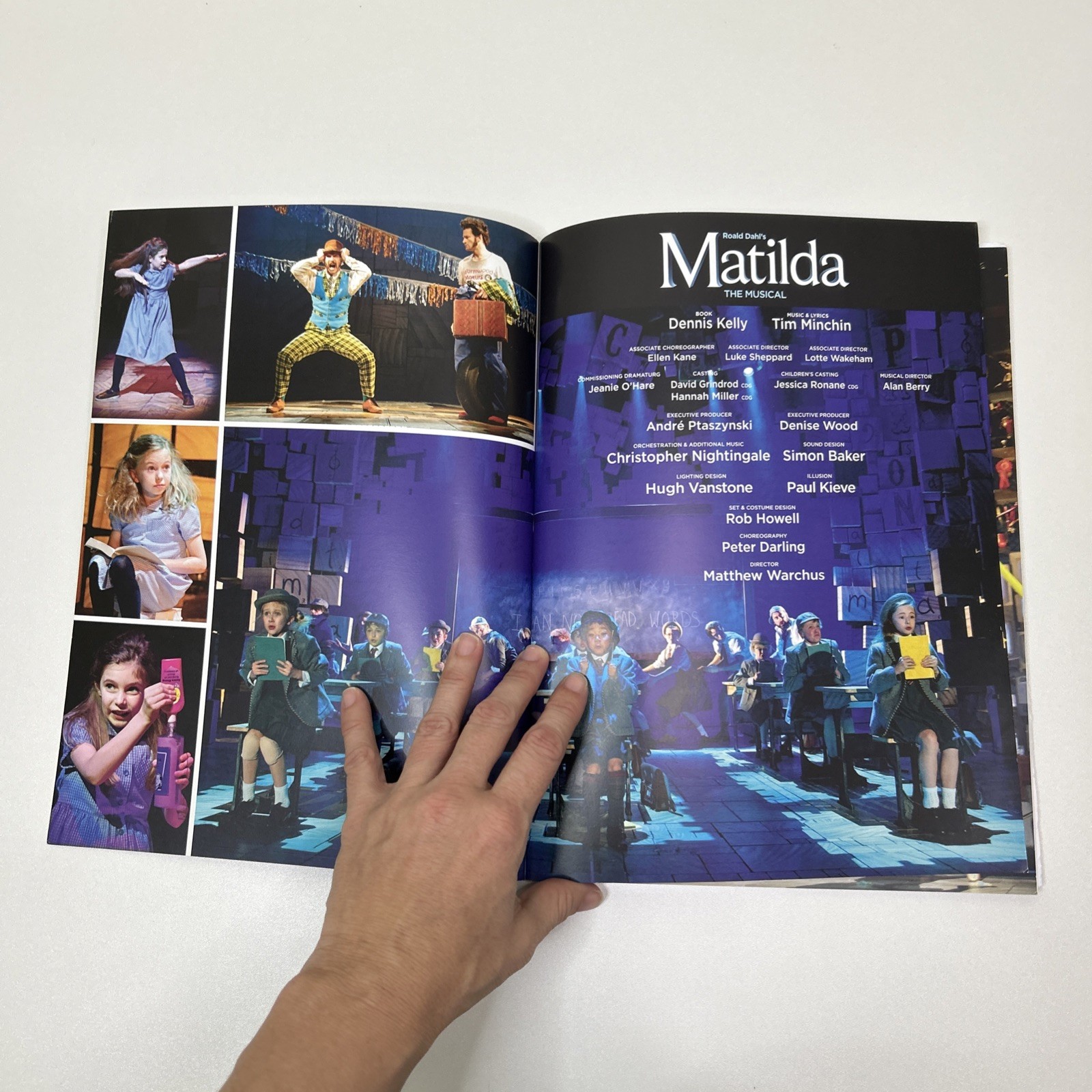 Matilda the Musical by Tim Minchin (2013, Trade Paperback)