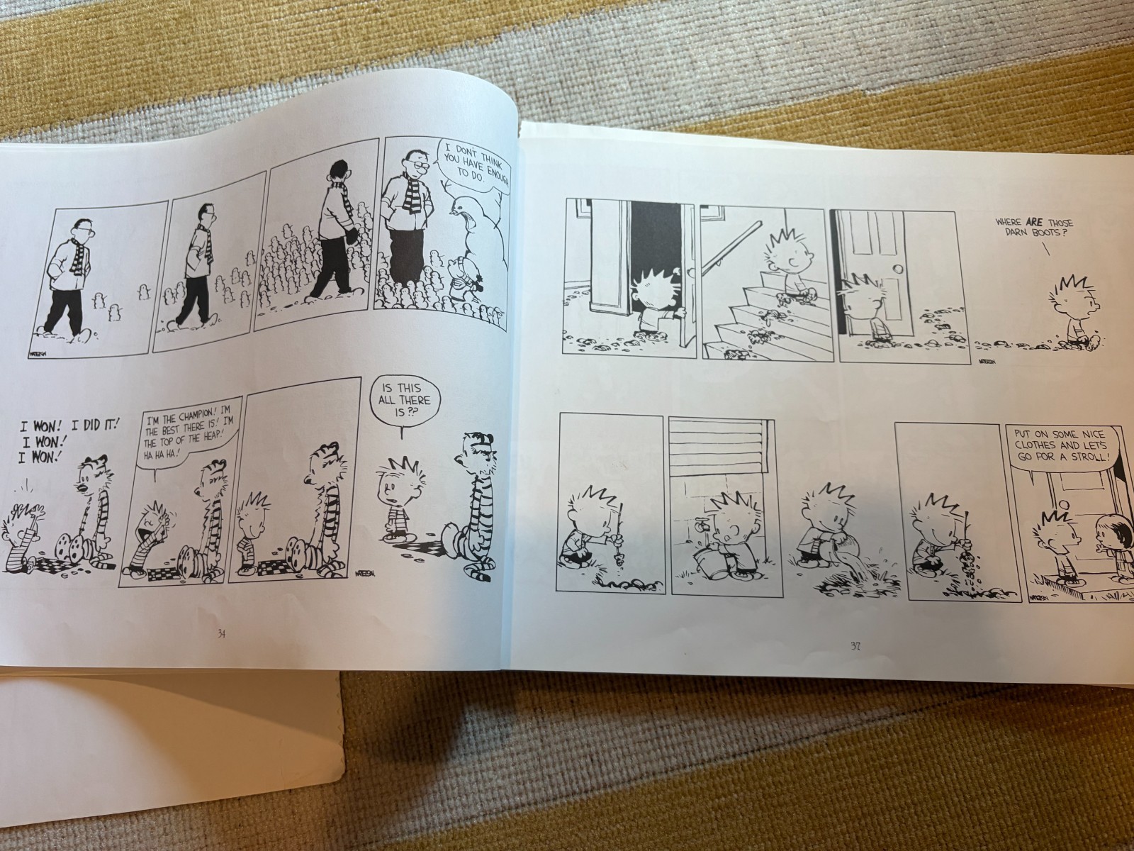 Calvin and Hobbes The Days Are Just Packed (INCOMPLETE BOOK, READ DESCRIPTION)