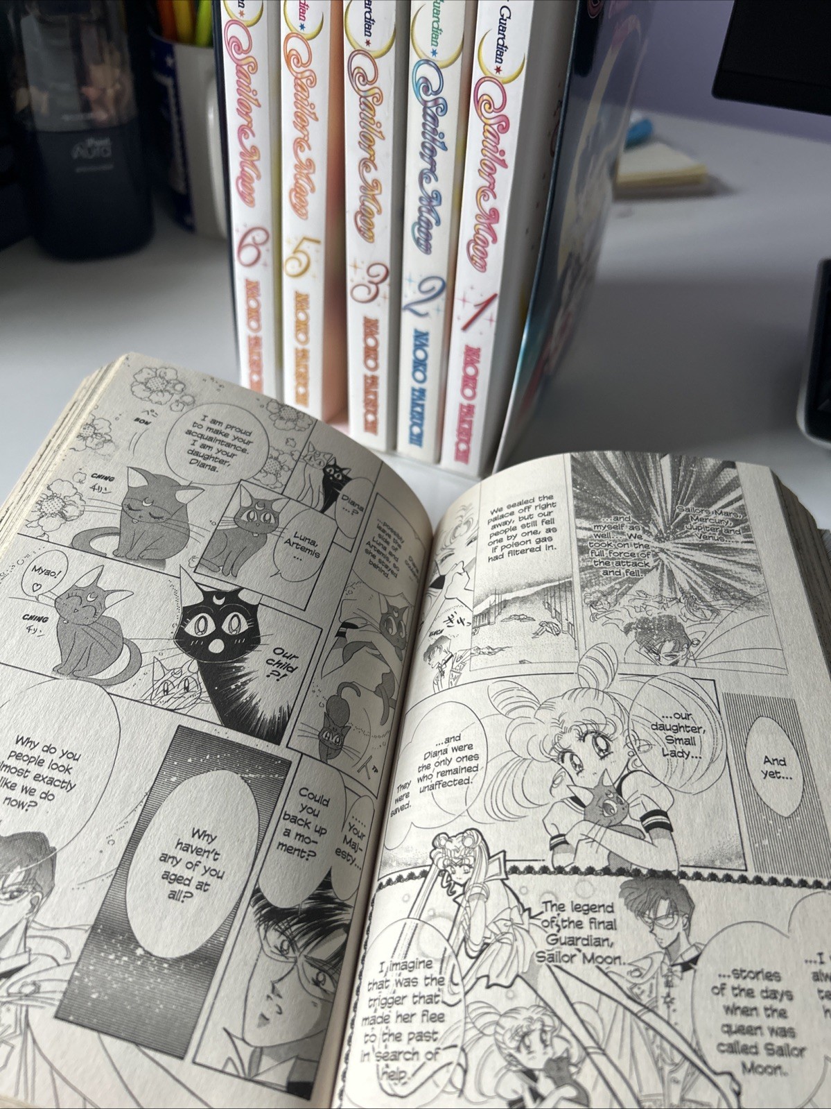 Sailor Moon Manga Collection 1 Volumes 1-6 With Case English Kodansha Comics