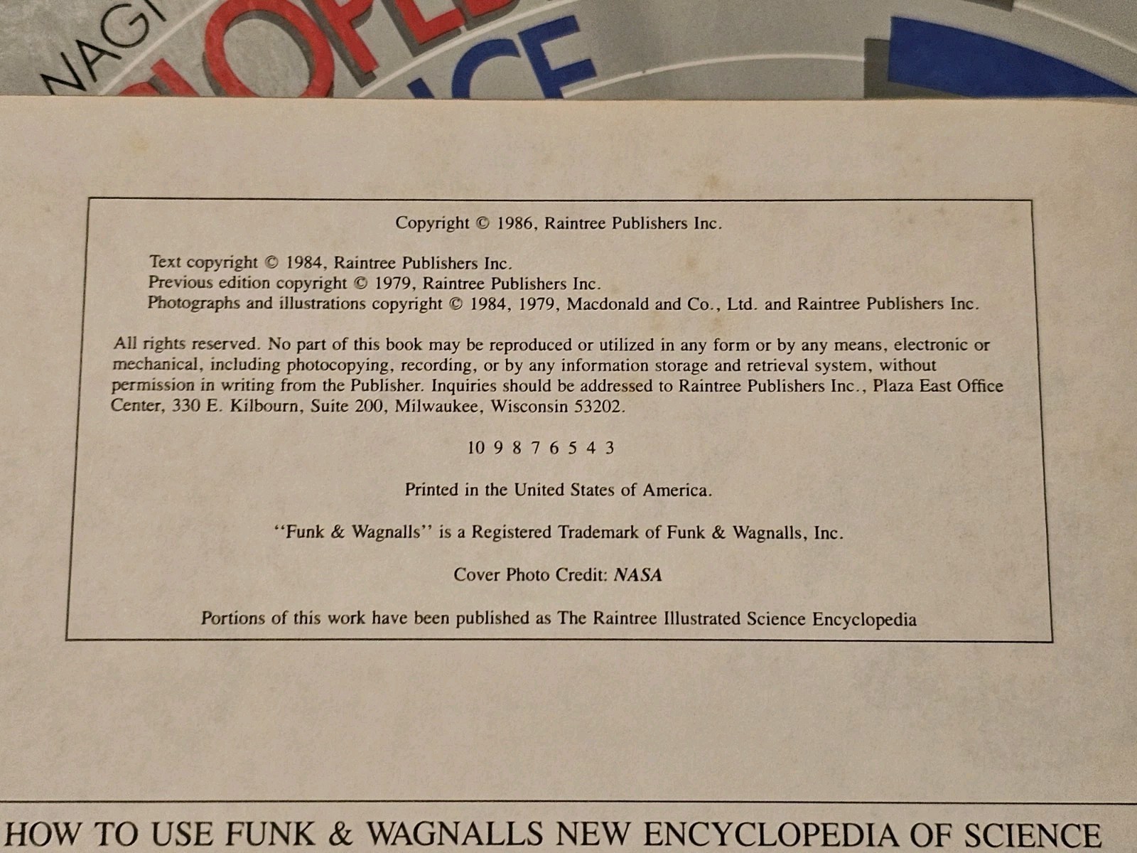 1986 Funk And Wagnalls New Encyclopedia Of Science 22 Volumes COMPLETE Set