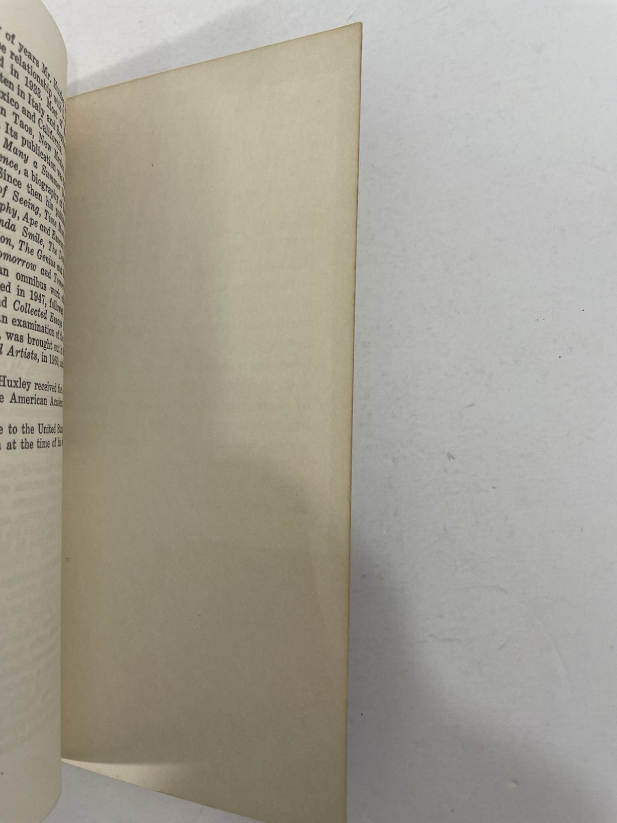 Brave New World Revisited Aldous Huxley 1965 Perennial Library Paperback