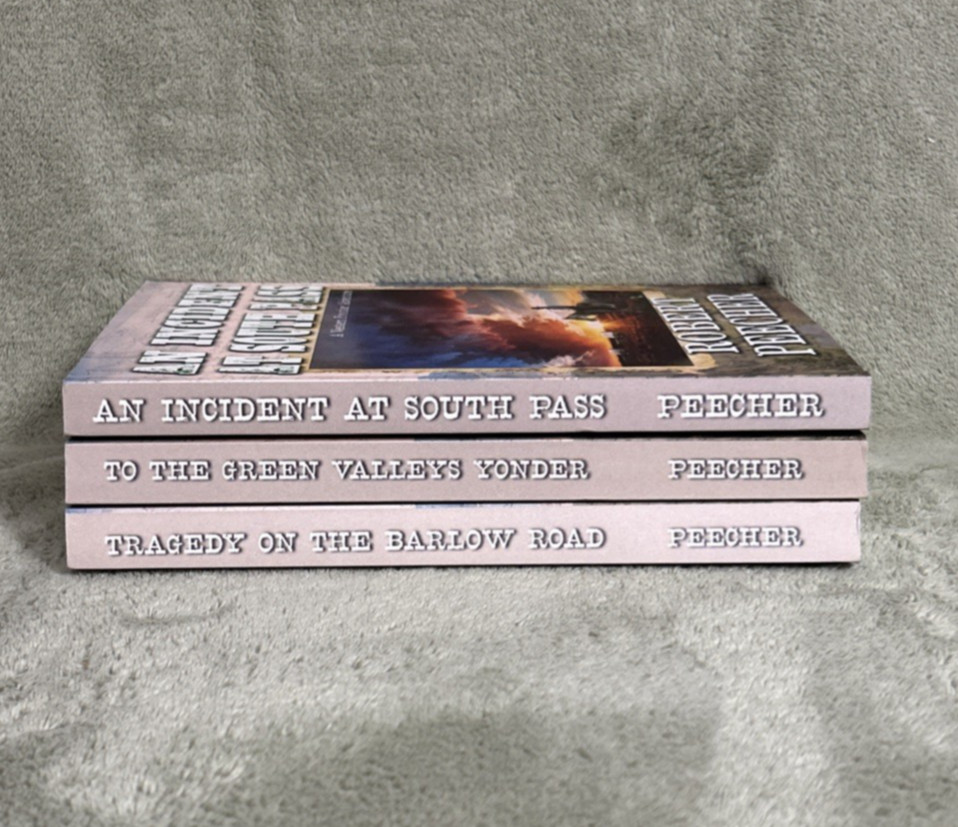 Townes Party on the Oregon Trail Complete Trilogy Books 1-3 Robert Peecher PB YT