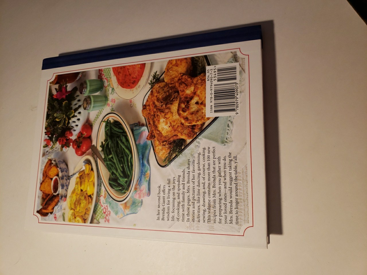 Linger Around The Table Y’all Brenda Gantt- Cookbook Family Recipes and Stories