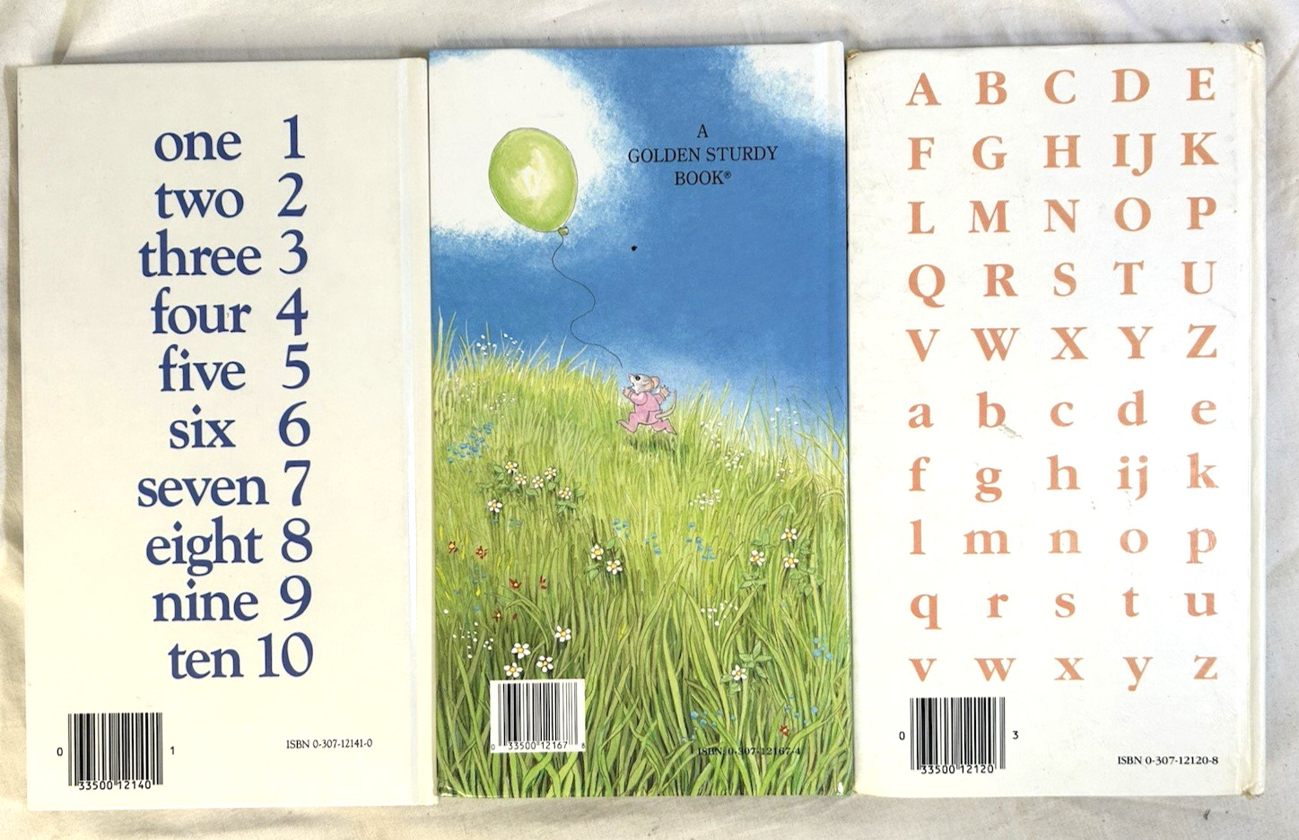 Vtg Cyndy Szekeres‘ Counting Colors ABC Books Golden Sturdy Board Set of 3
