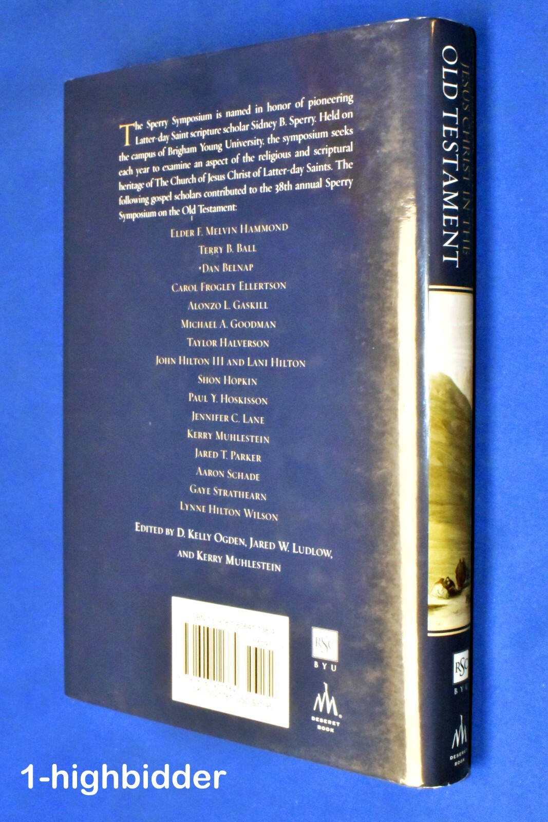Gospel of Jesus Christ in the Old Testament 1st Ed HCDJ Ogden Mormon LDS Ludlow