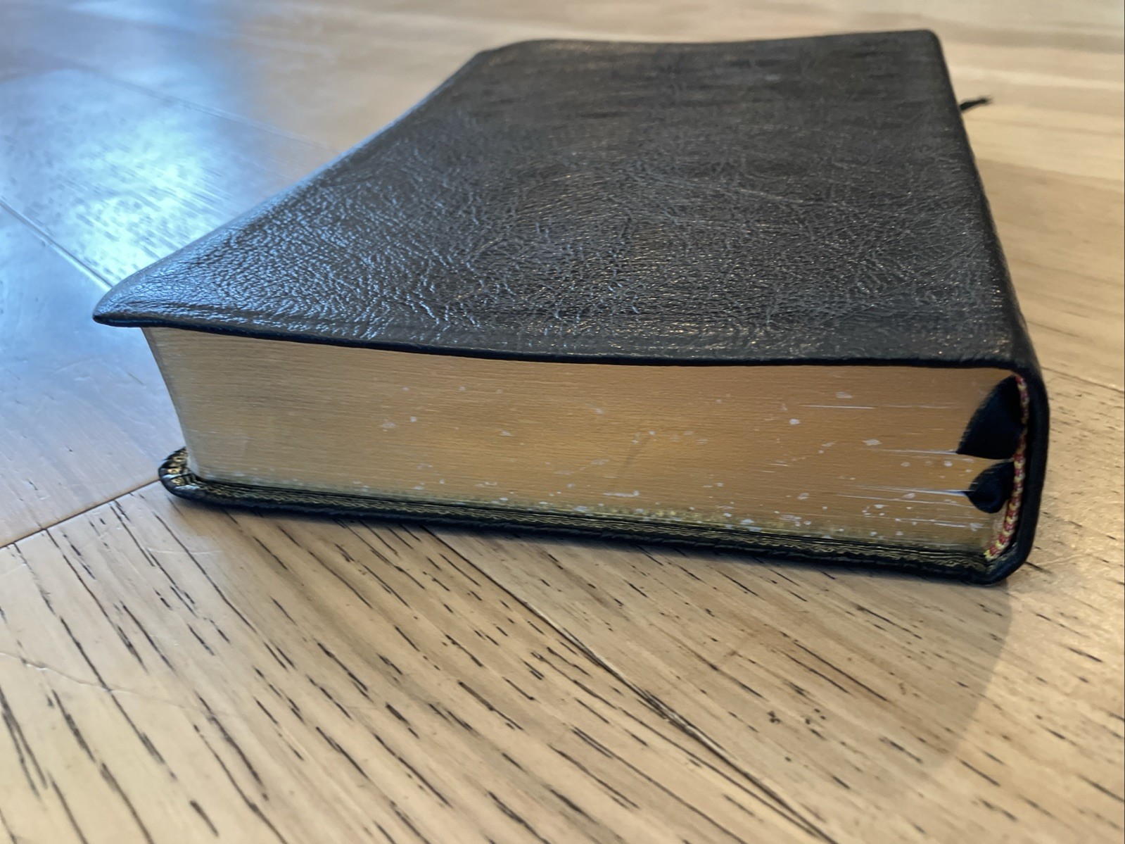 Nelson Open Bible Expanded NASB Genuine Leather 1985 Indexed Unmarked 976