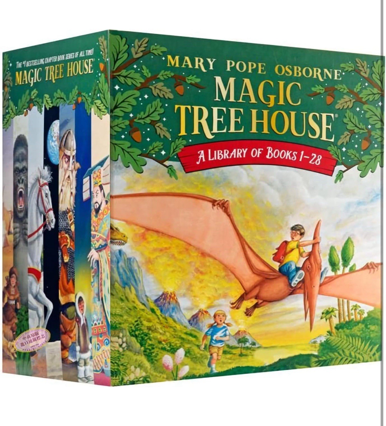 Magic Tree House Books 1-28 Boxed Set by Mary Pope Osborne NEW *SEALED*