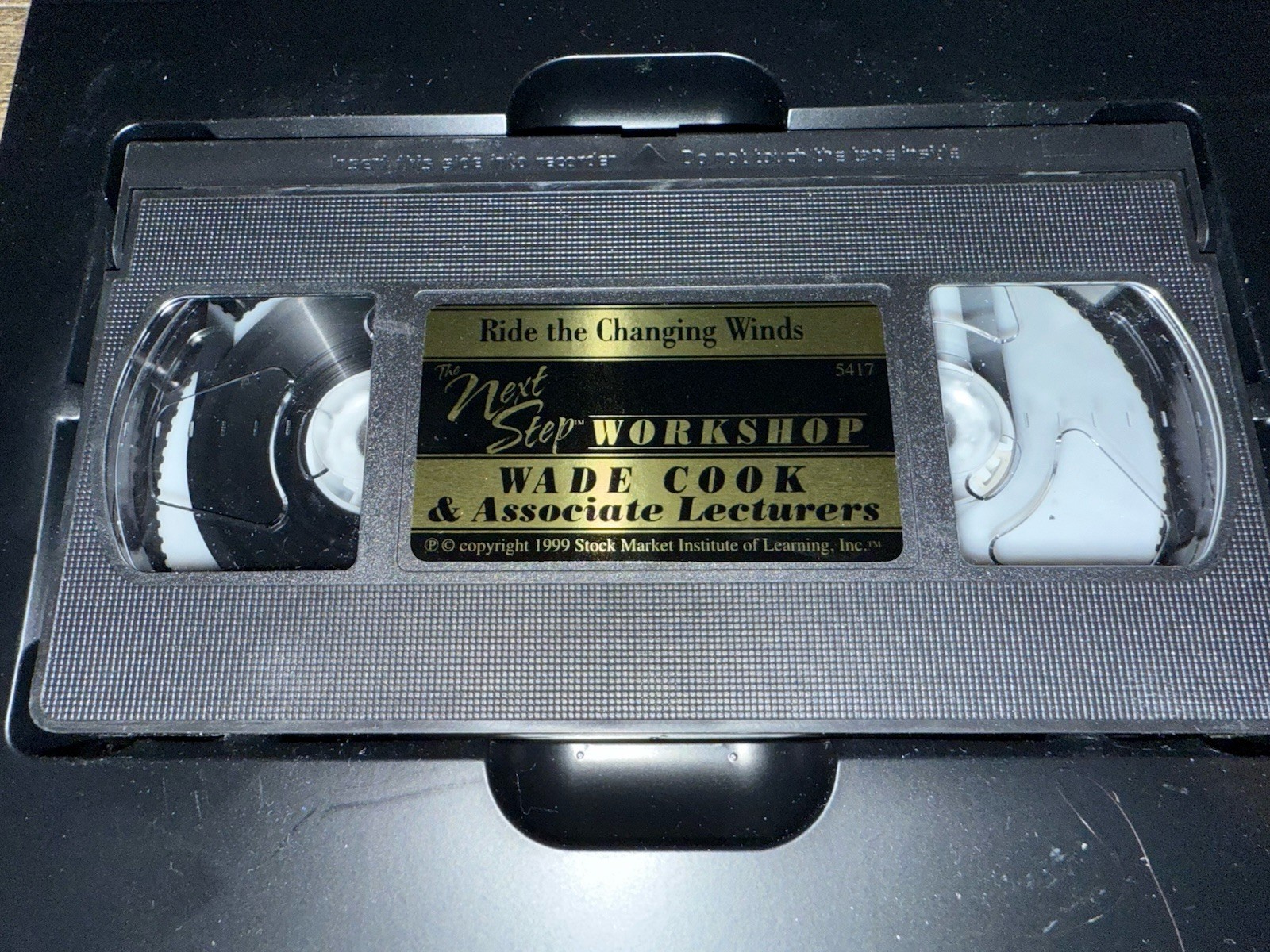 The Next Step Wall Street Investing Workshop 5 VHS Tapes Workbooks By Wade Cook