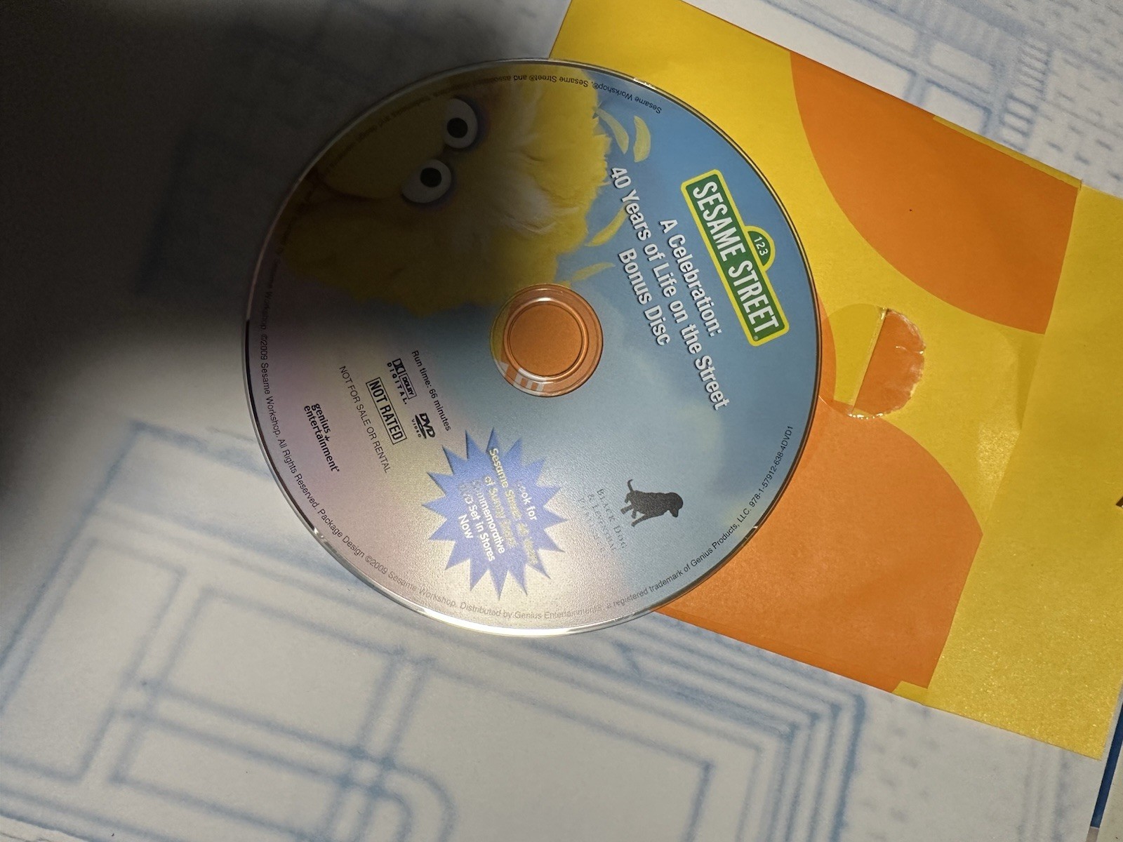 Sesame Street A Celebration of 40 Years of Life on the Street w DVD Gikow, Loui…