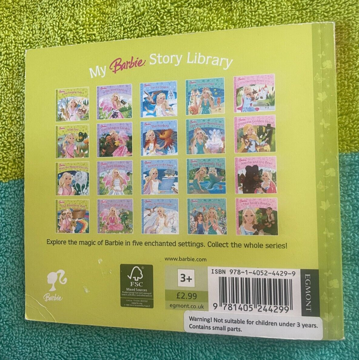 MY BARBIE STORY LIBRARY- THE RAINBOW ARK. 15 BY 14CM. 9781405244299