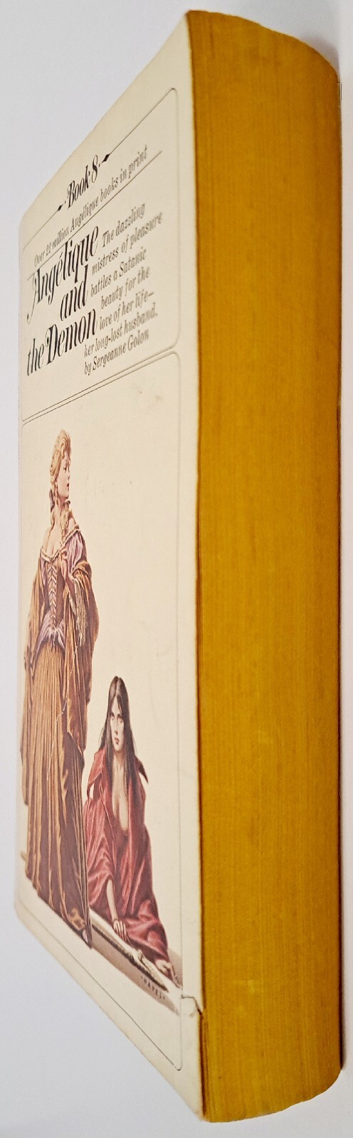 Angelique and the Demon (#8) by Sergeanne Golon ~ Bantam Ed PB 1977
