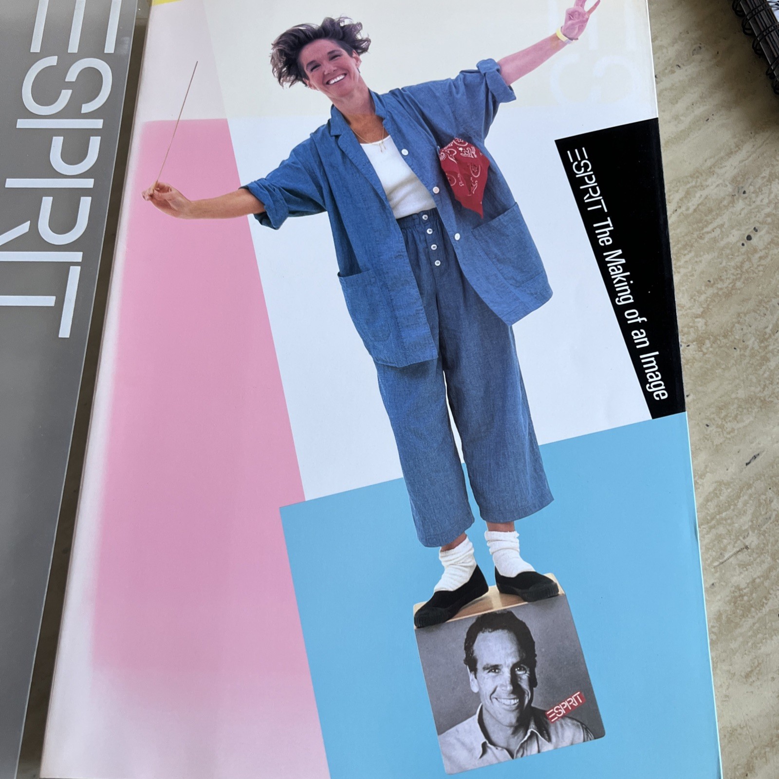 ESPRIT The Making of an Image Book Vintage 80s Brand Advertising Design Memphis