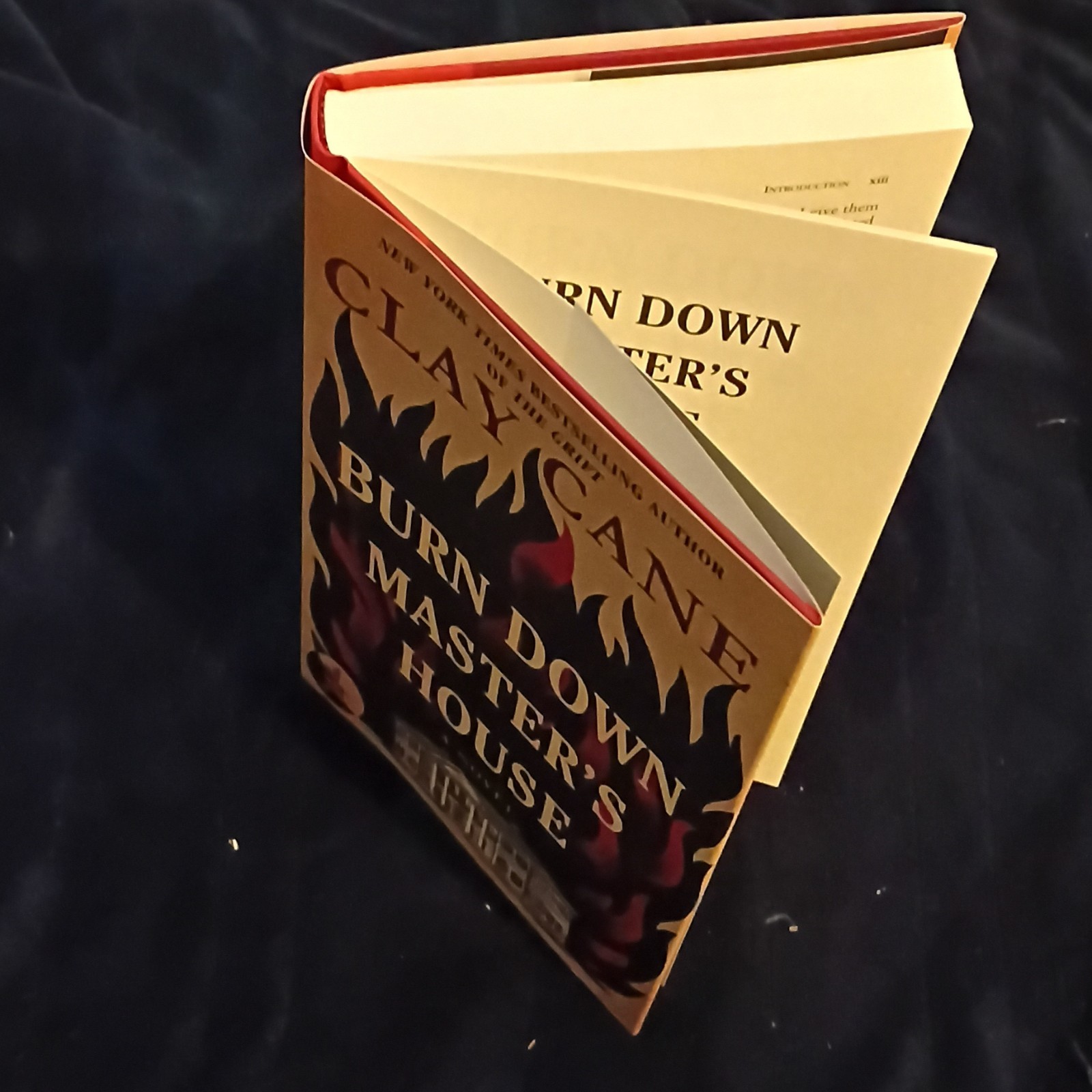 Burn Down Master’s House Hardcover by Clay Cane