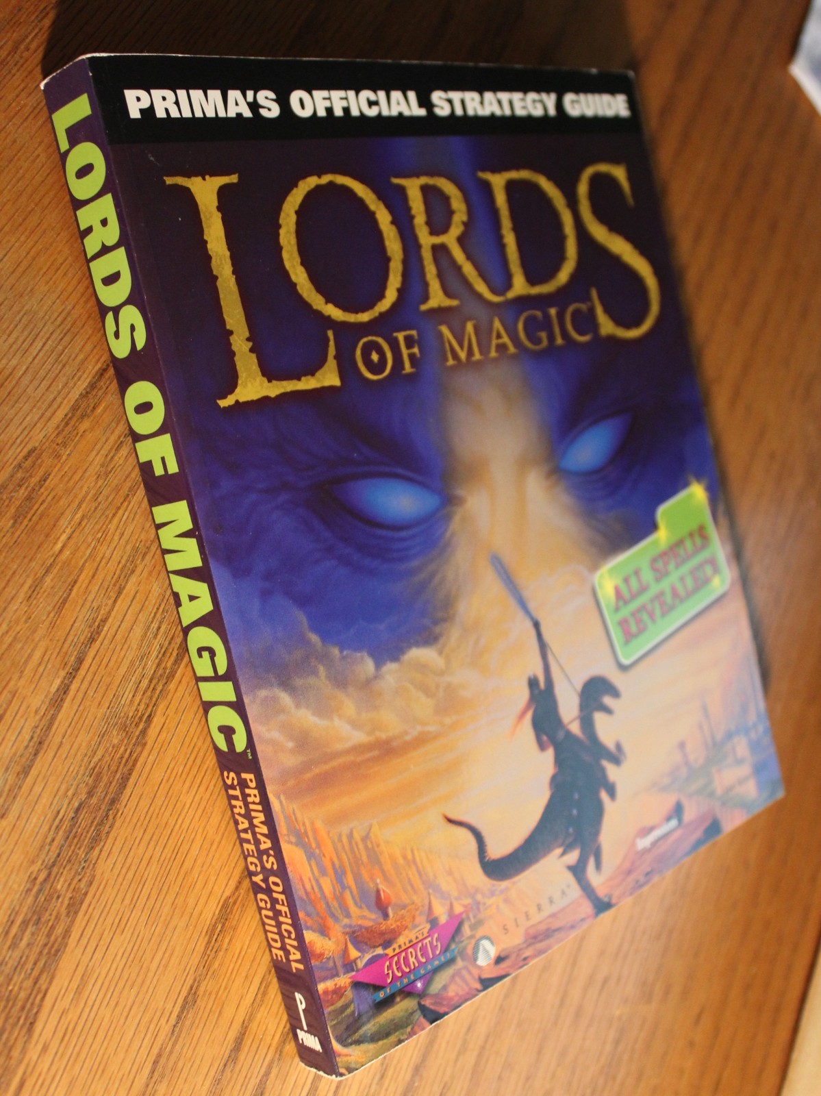Prima’s Official Strategy Guide Lords of Magic Joe Grant Bell like new
