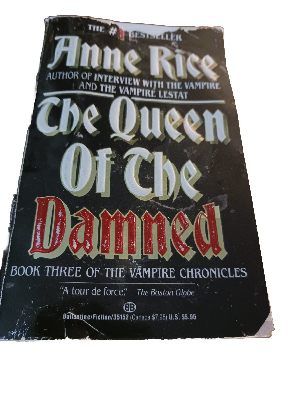 Vampire Chronicles Ser.: The Queen of the Damned by Anne Rice (1989, Mass…