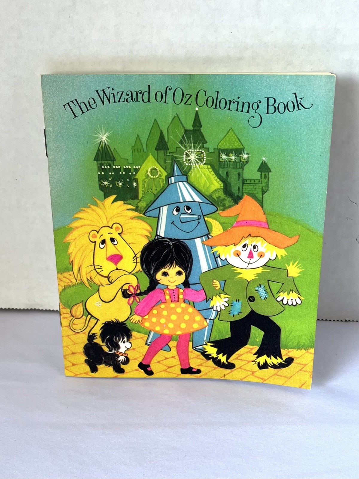 4 Vintage Hallmark Mini Coloring Books Wizard Of Oz Circus Disney